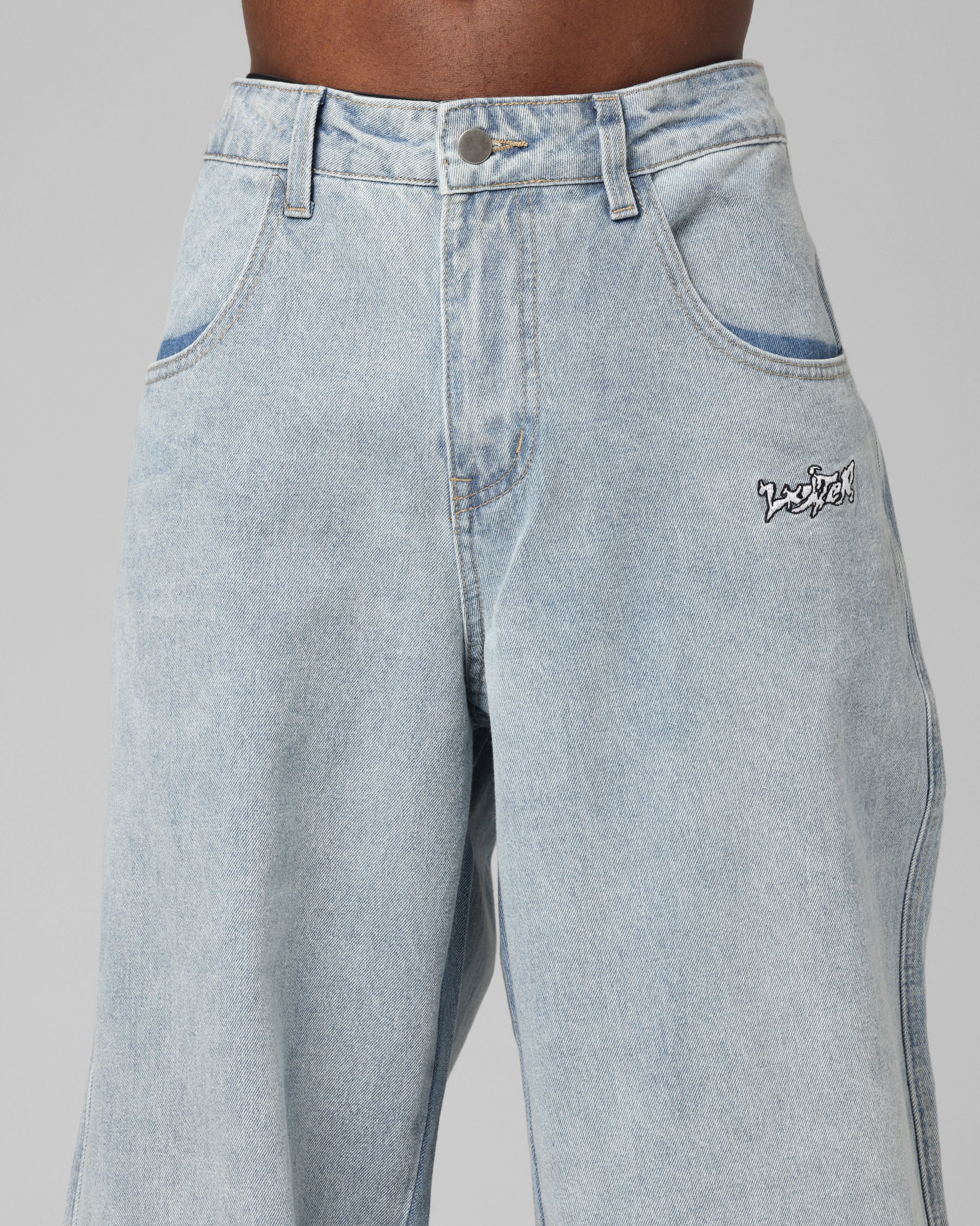 Loiter Star Born Jeans Washed Blue、mySite、zt4zffjzw