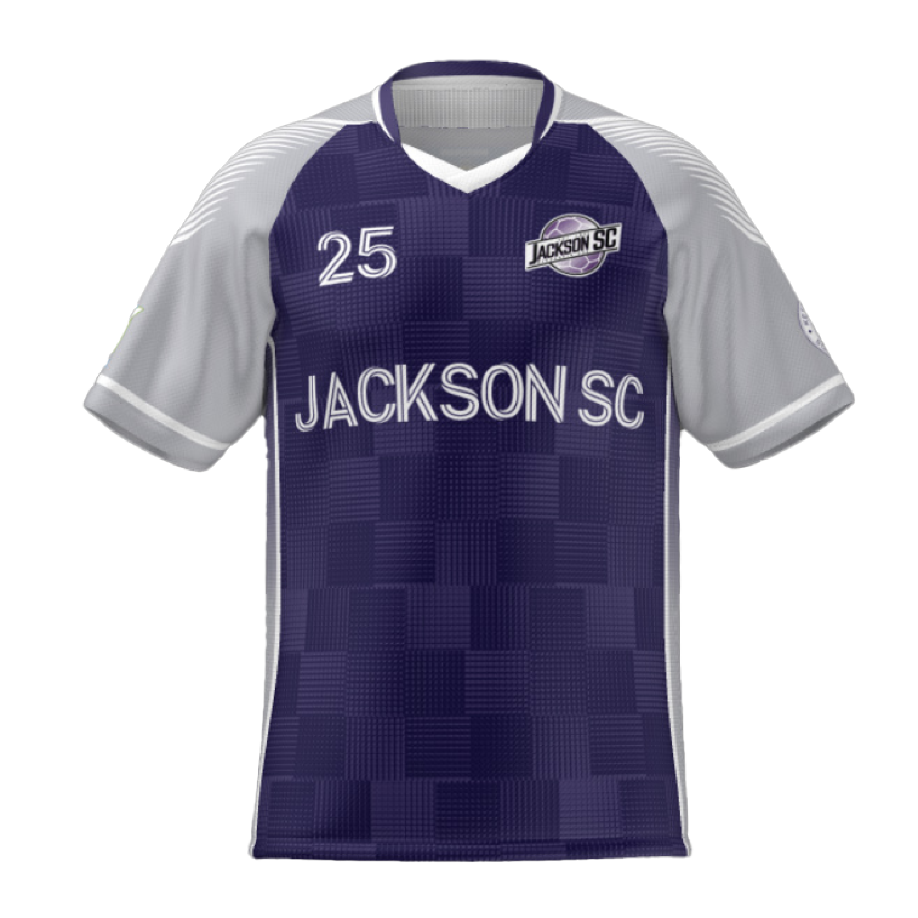 Teamatical Custom Jersey Jackson SC - Purple、mySite、noshort