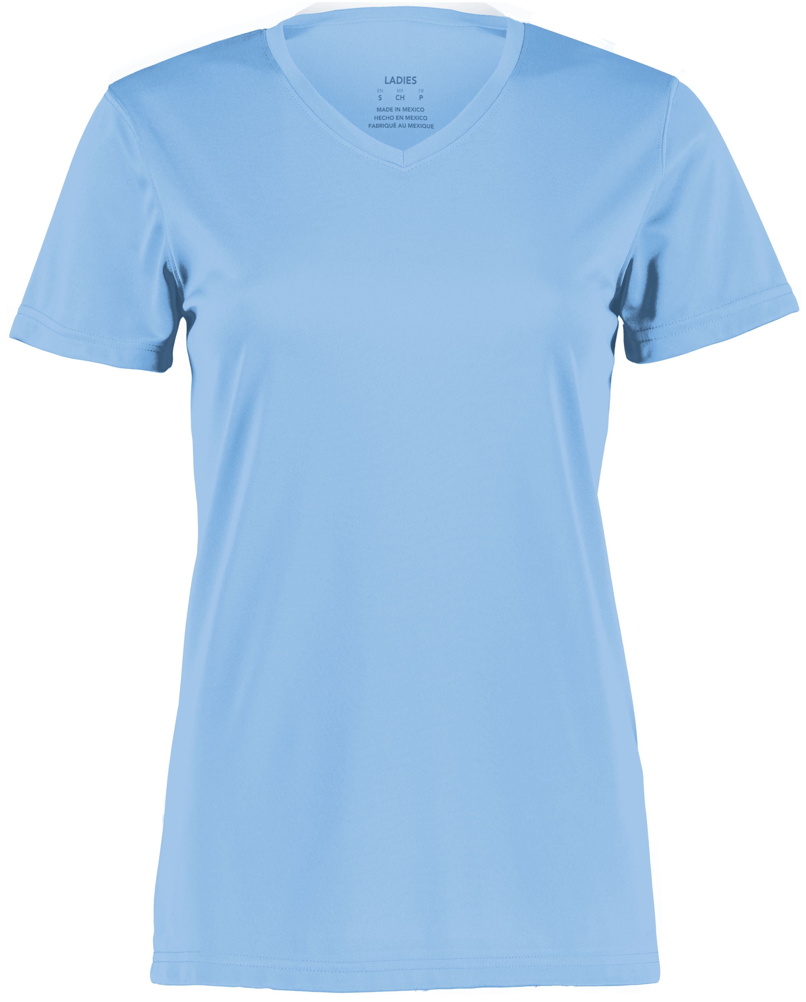 Augusta NexGen Wicking Tee - Columbia Blue、mySite、noshort