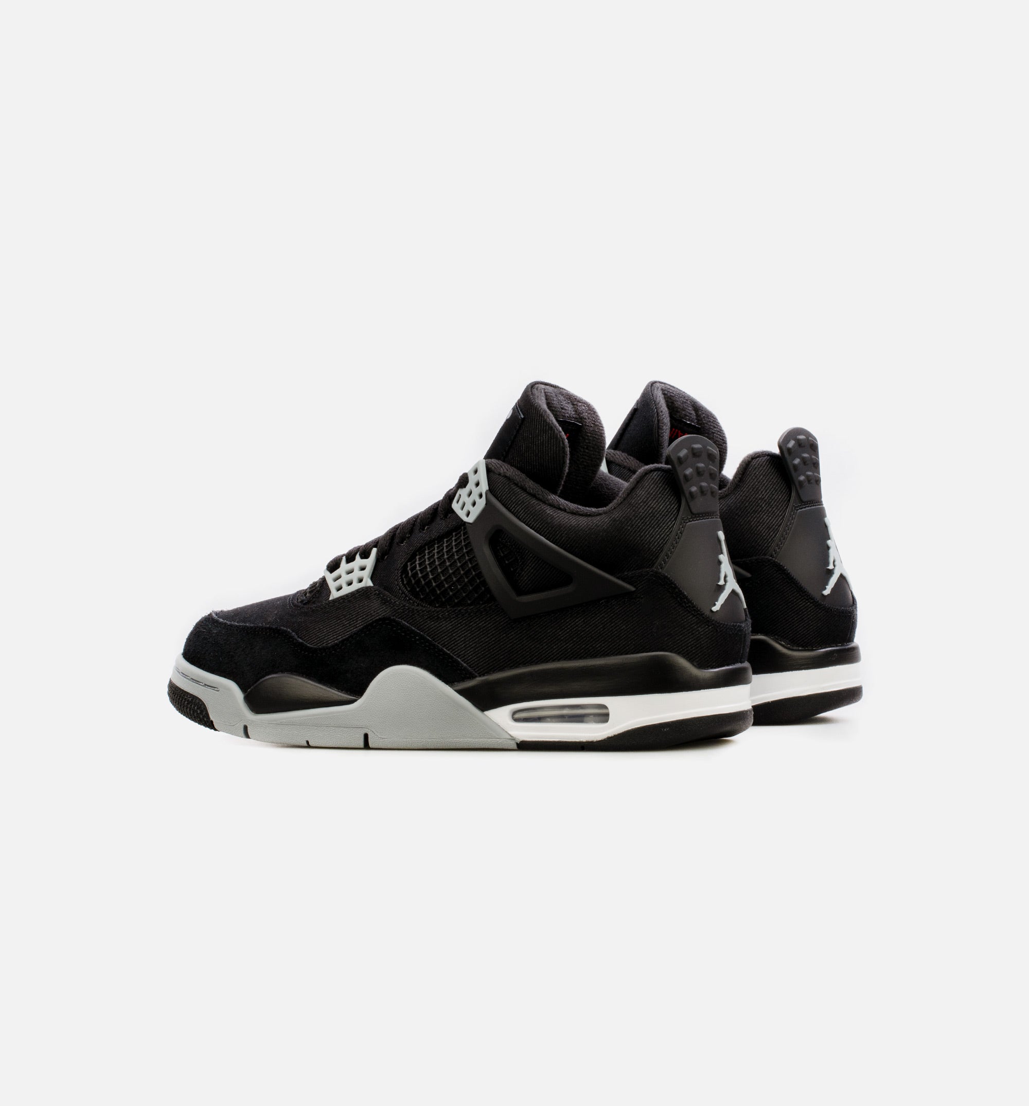 Air Jordan 4 Retro Black Canvas Mens Lifestyle Shoe - Black Limit One Per Customer、mySite、dreamappss