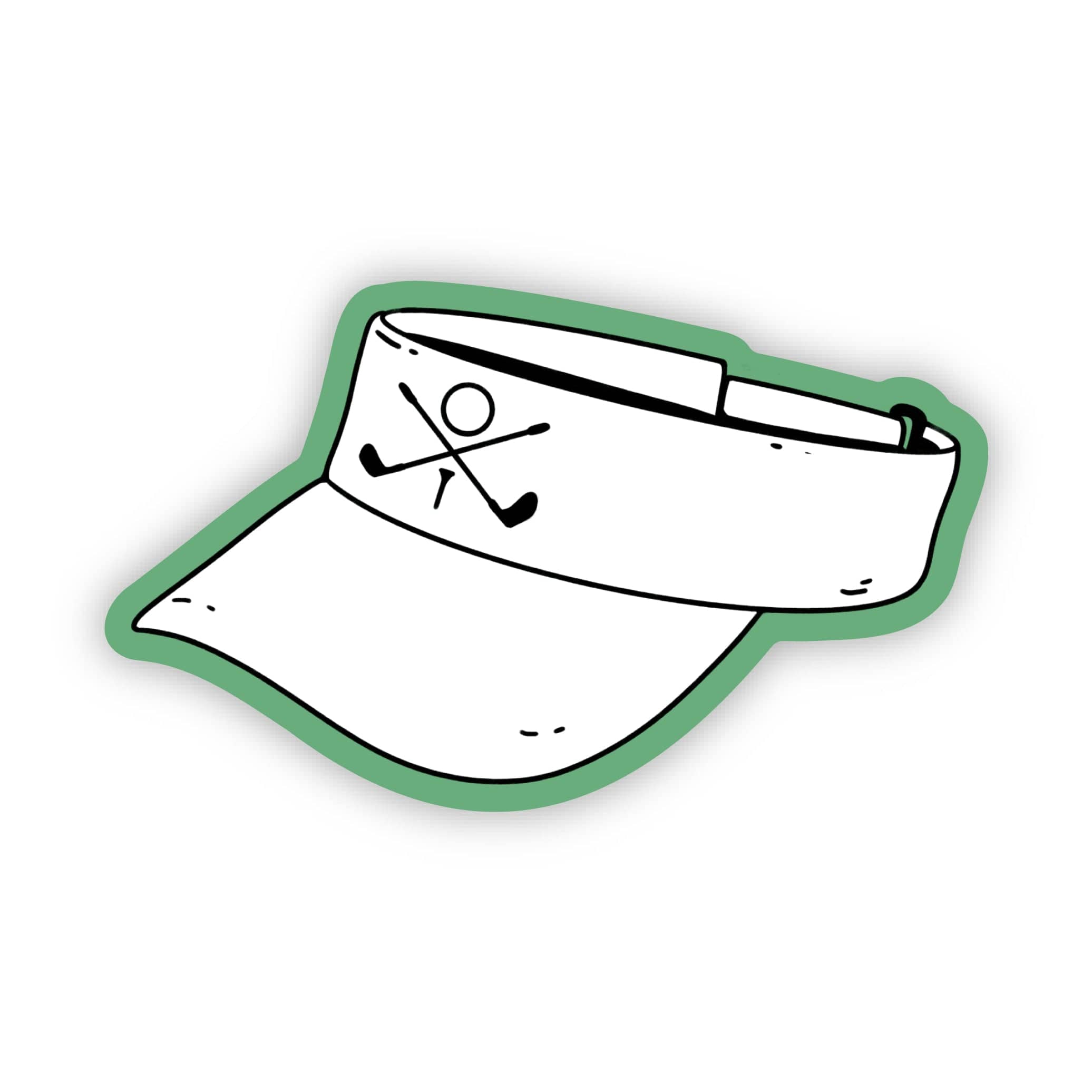  Golf Visor Sticker、mySite、ghnorth