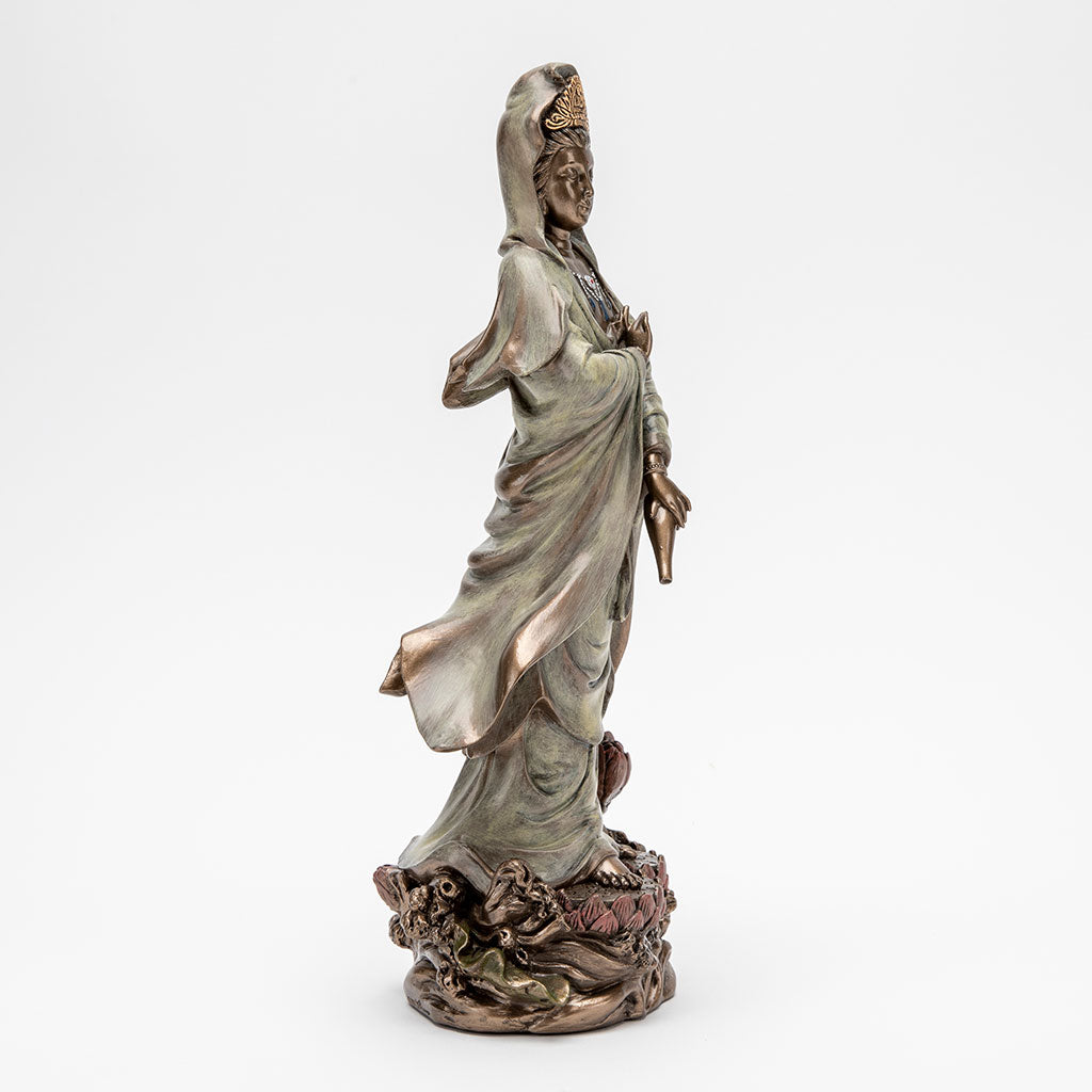 Bronze Kuan Yin Goddess Statue、mySite、topwebapps