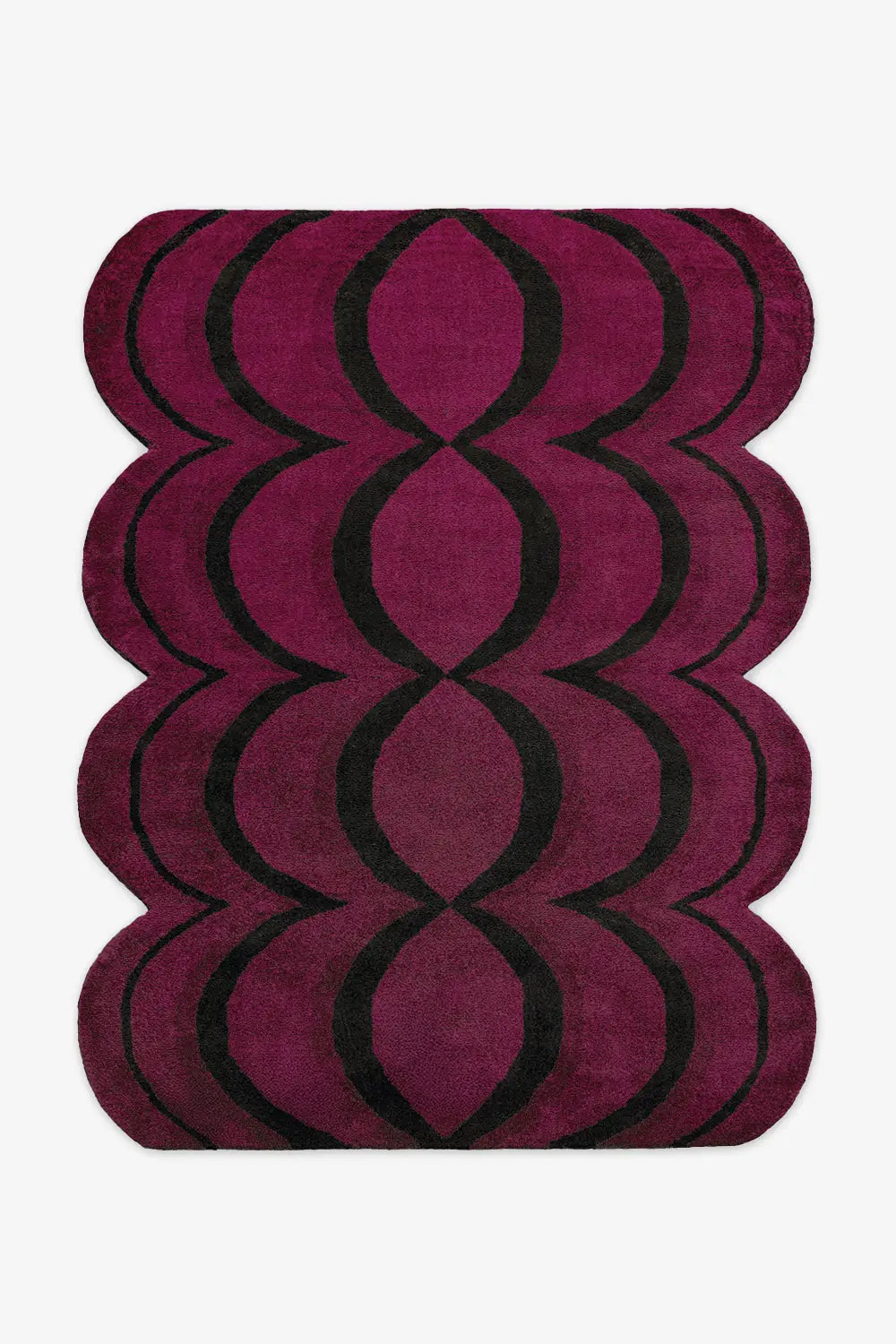 Ripple Wavy Hand Tufted Wool Rug、mySite、gigharbornorthrealestate