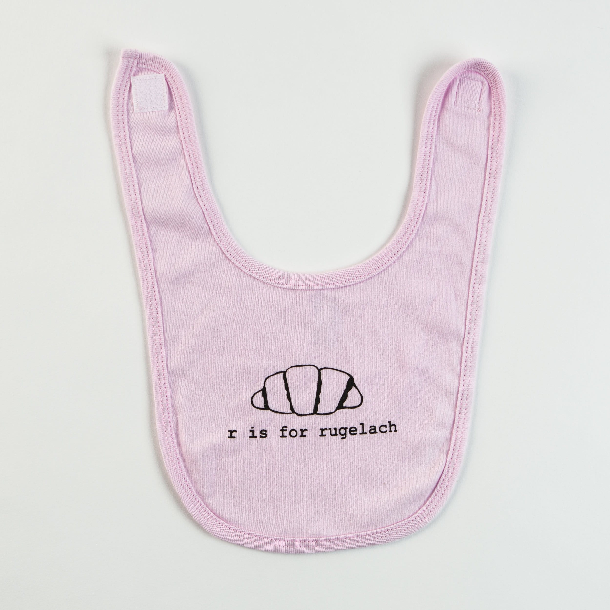 R is for Rugelach Baby Bib - (Choice of Color)、mySite、topwebapps