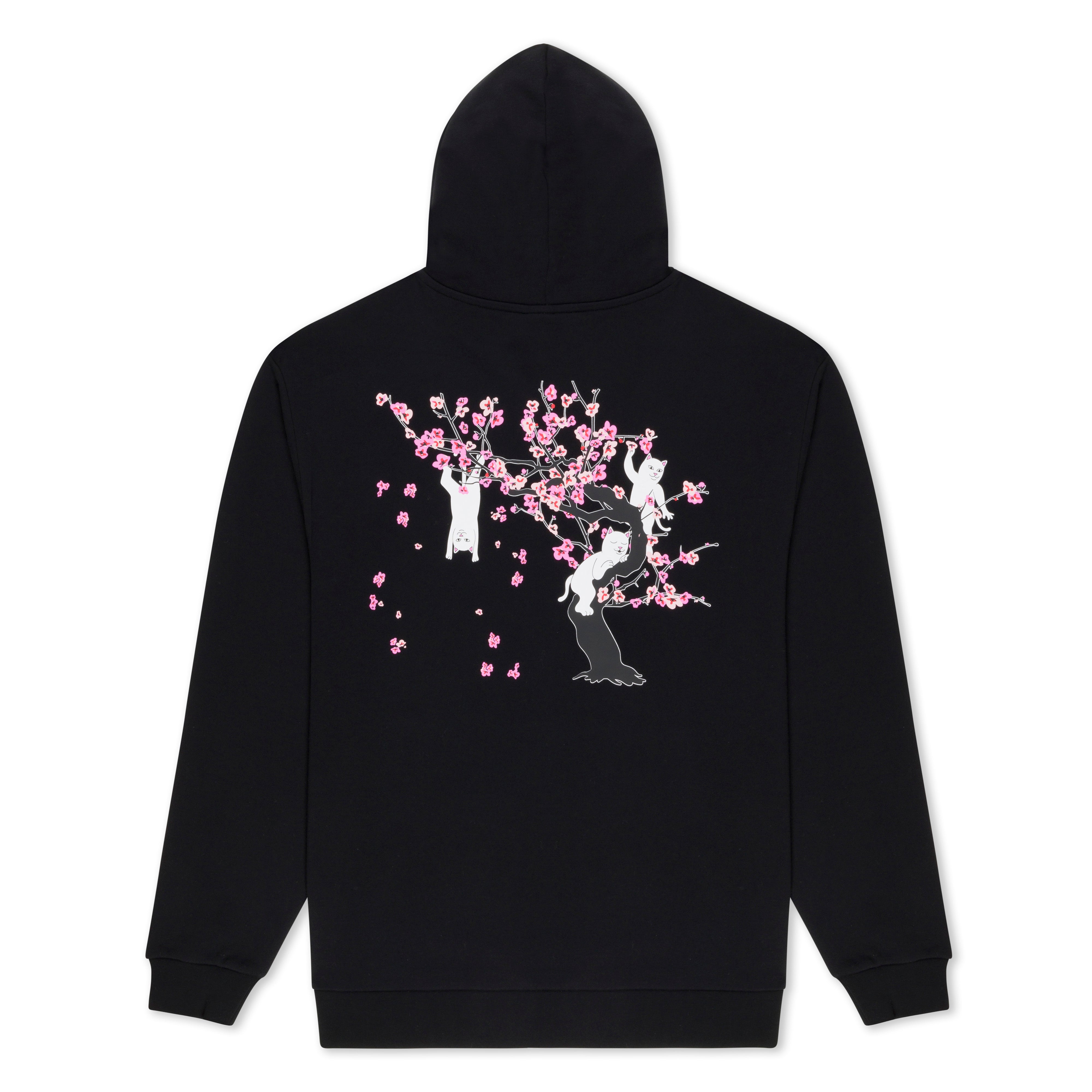  Cherry Blossom Hoodie (Black)、mySite、merchandisen