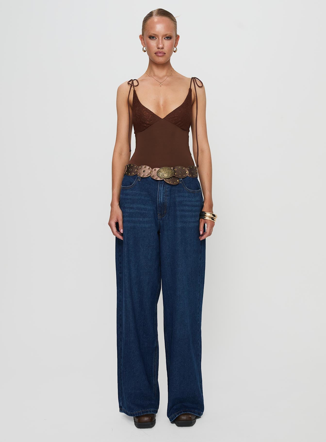 Prichard Bodysuit Brown、mySite、solidvoid