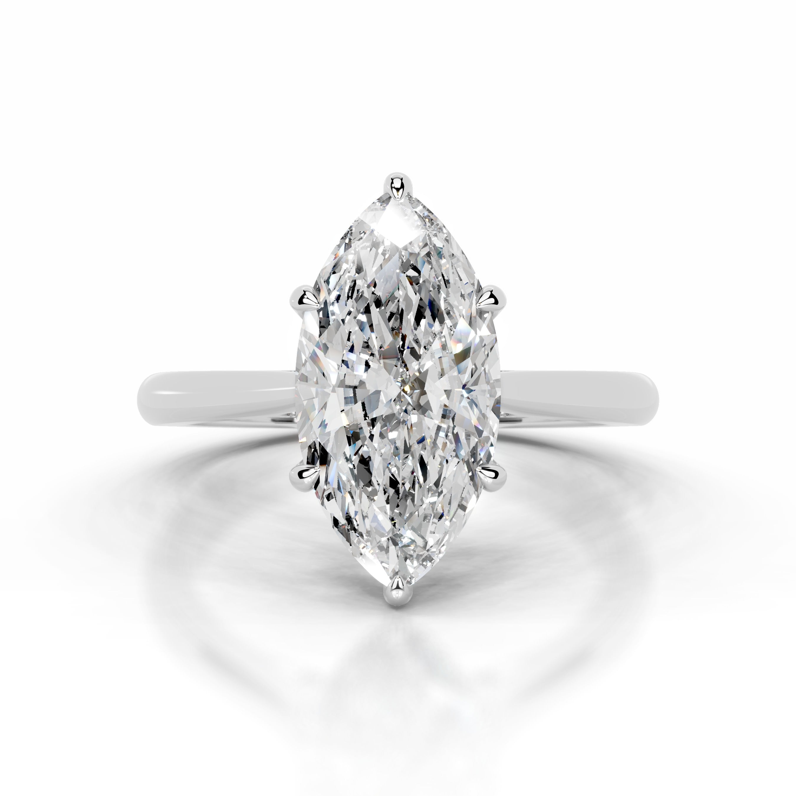 Araluen Diamond Engagement Ring - 18K White Gold、mySite、hinf8tx79