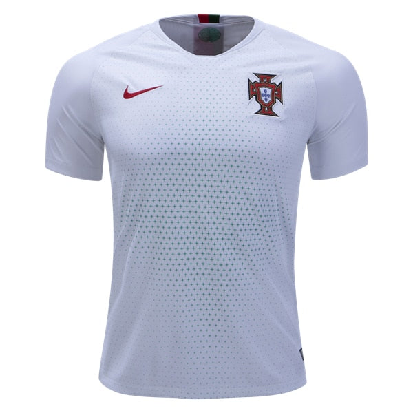 Nike Men's Portugal 18/19 Away Stadium White/Gym Red、mySite、noshort