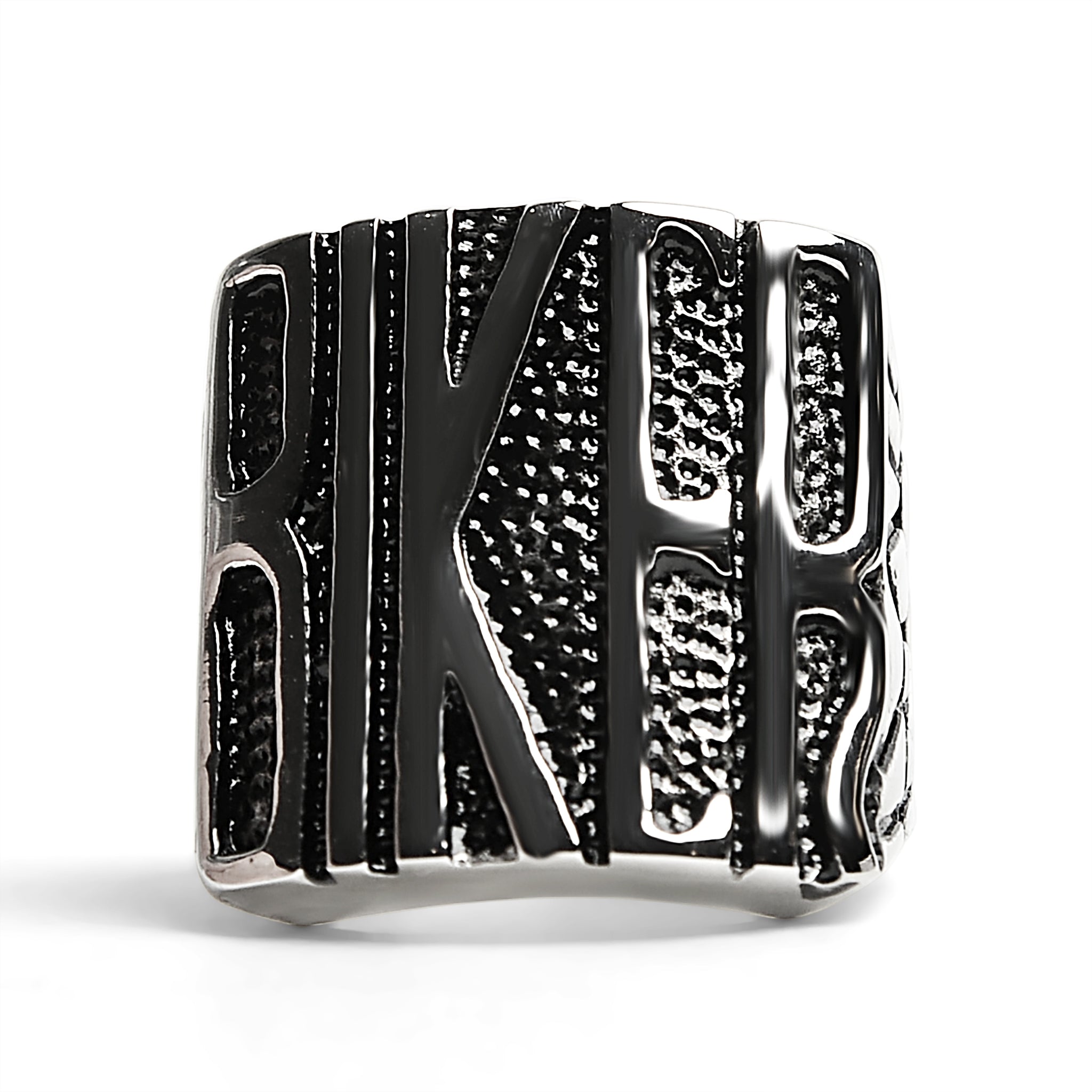 Stainless Steel Polished BIKER Men's Ring / SCR2223、mySite、dreamappss