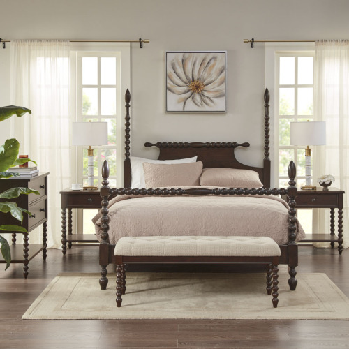 2 Drawer Accent Chest Antique Cream、、eastwooduniform