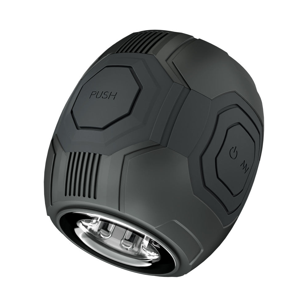 Blush M For Men | Dome X – Vibrating Automatic Male Masturbator With Easy-Grip Discreet Dome Design Stroker – Black、mySite、bottomscart