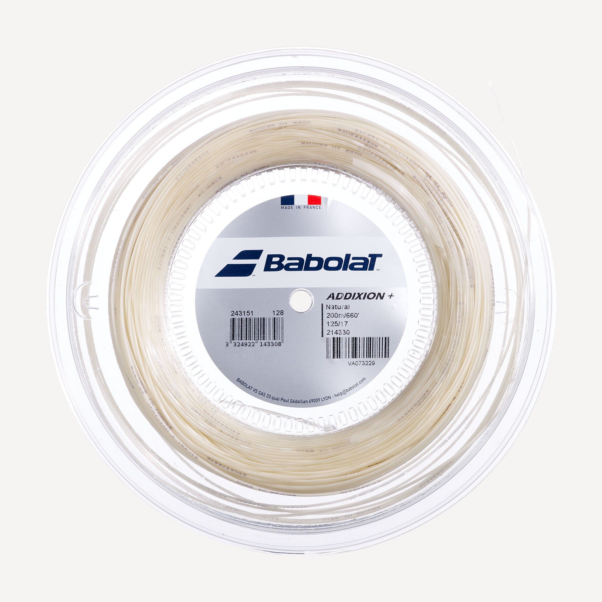 Babolat AddiXion+ Tennis String Reel 200 m