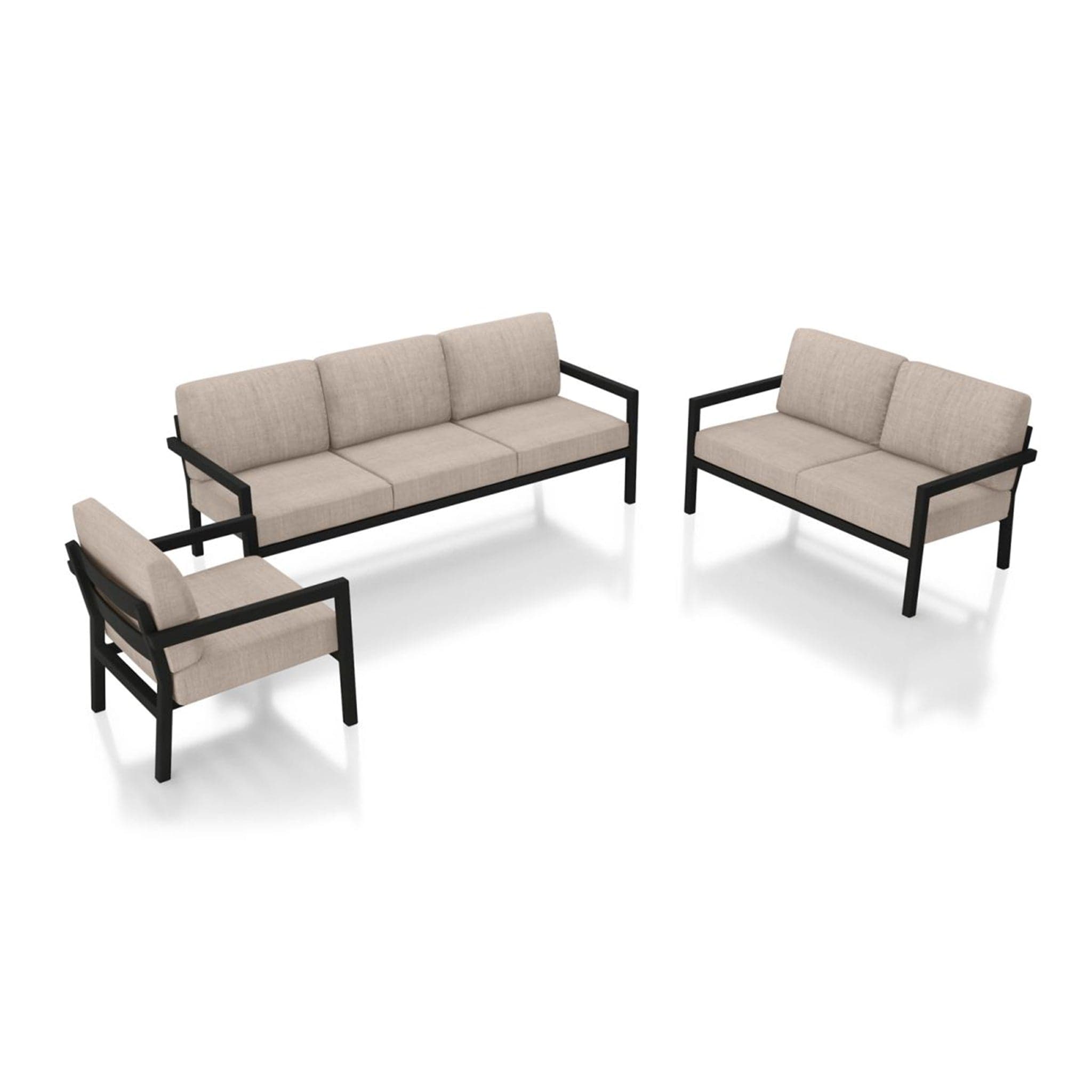 Pacifica 3 Piece Sofa Loveseat Set、mySite、neckold