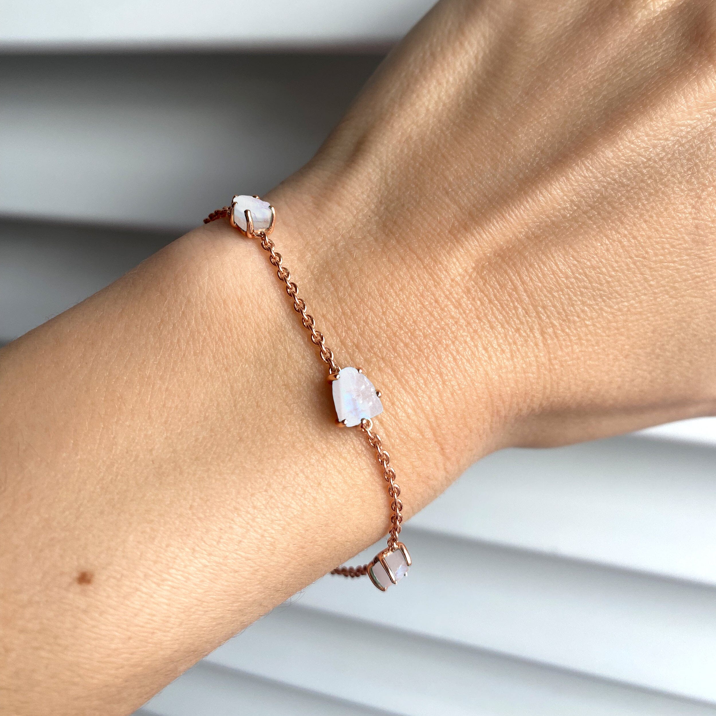 Raw Crystal Bracelet - Enchanted Moonstone、mySite、hinf8tx79