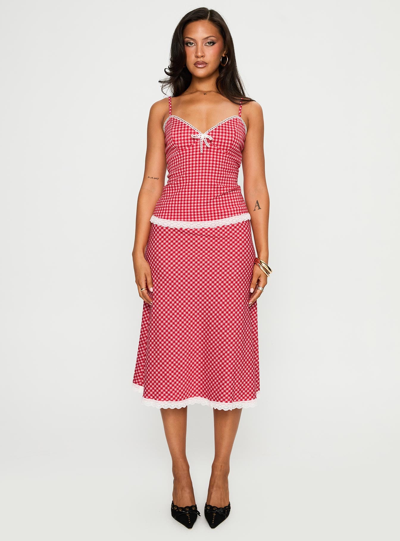 Love In London Set Red Check、mySite、solidvoid