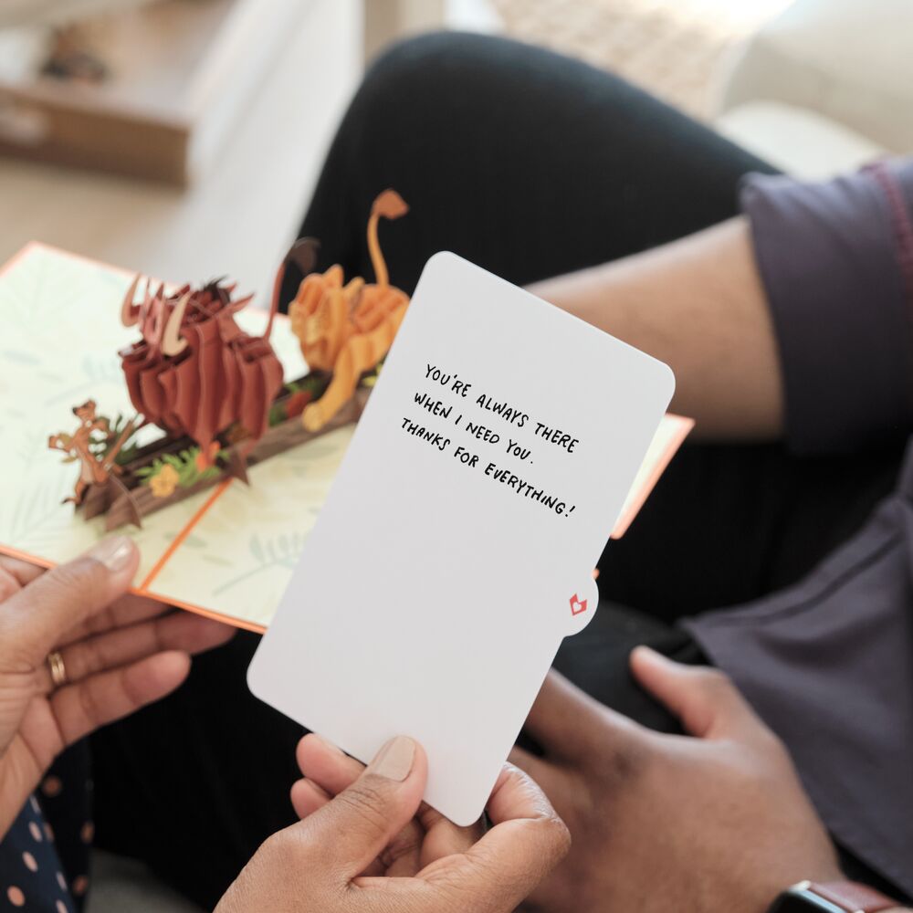 Disney's The Lion King Wild Birthday Pop-Up Card、mySite、solidvoid