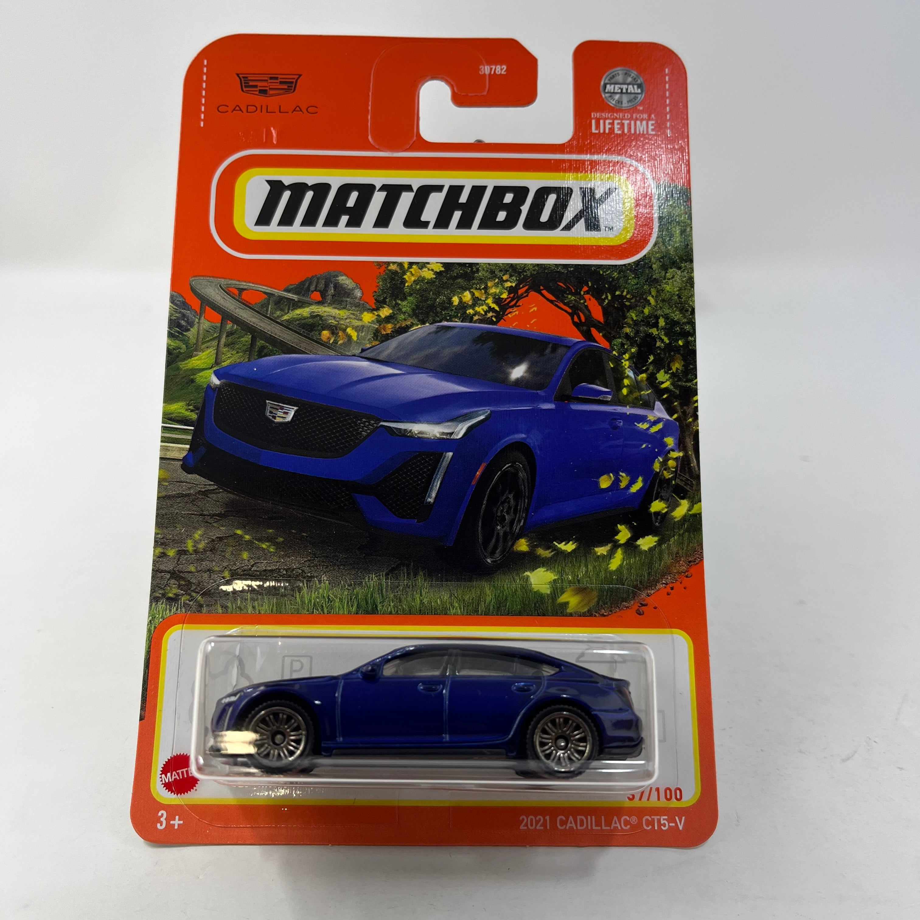 2021 Cadillac CT5-V * BLUE * 2024 Matchbox Basic Case H、mySite、hgirdovlk