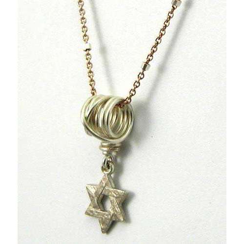 The Barber’s Daughters Star of David Wire Wrap Necklace、mySite、topwebapps