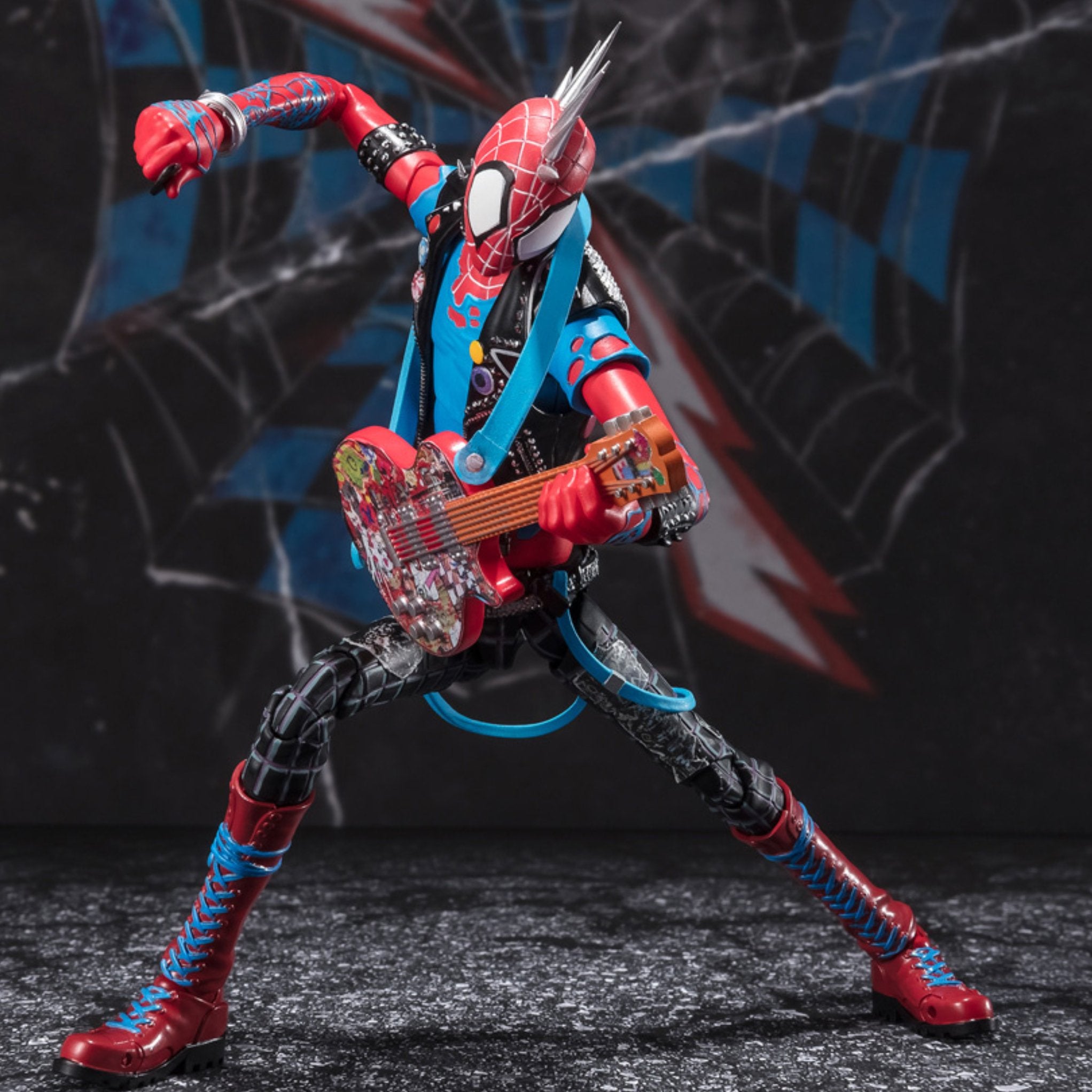 S.H. Figuarts Spider-Man: Across the Spider-Verse Spider-Punk、mySite、hgirdovlk