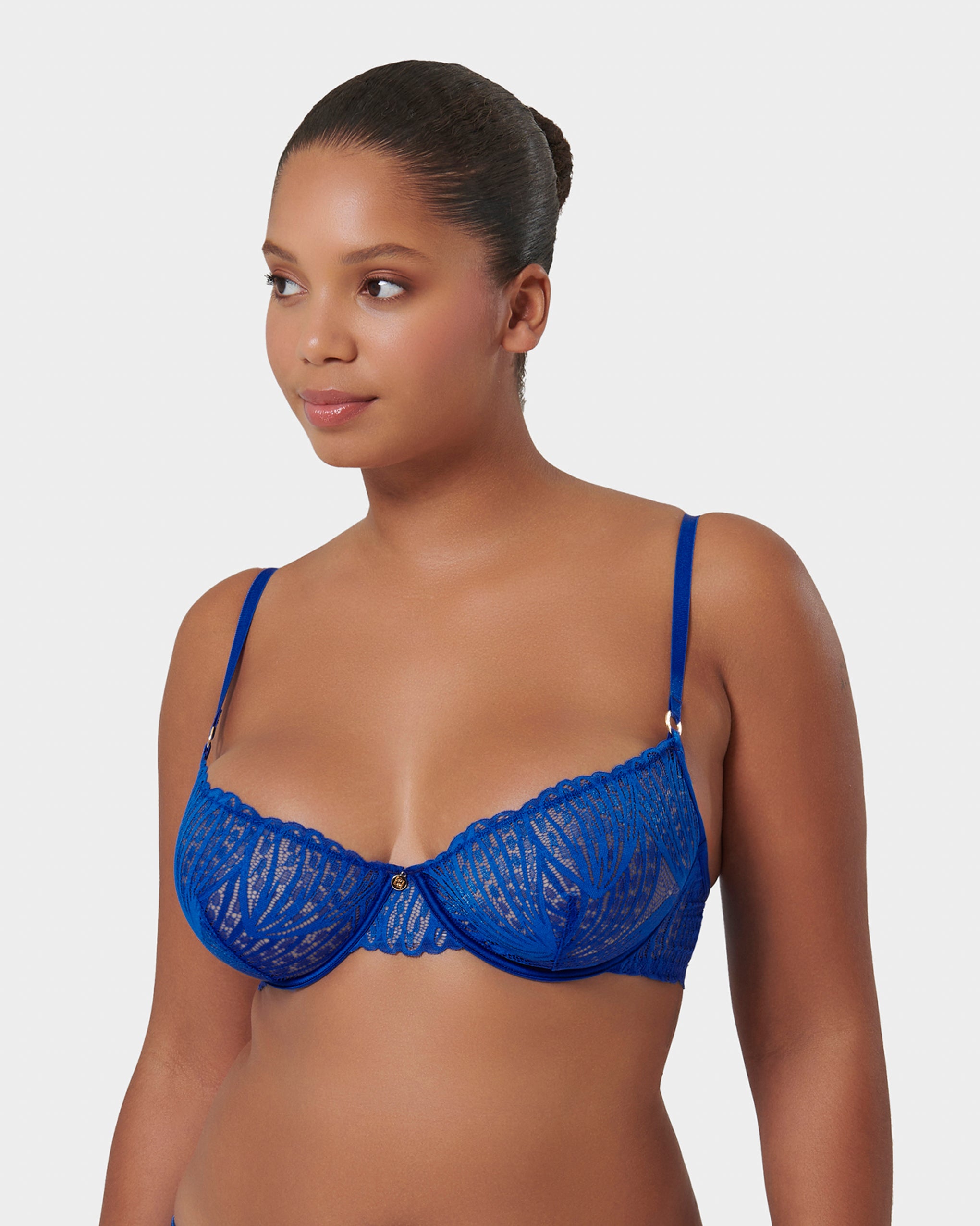 Peyton Lace Bra Blue、mySite、bengalsvssteelers