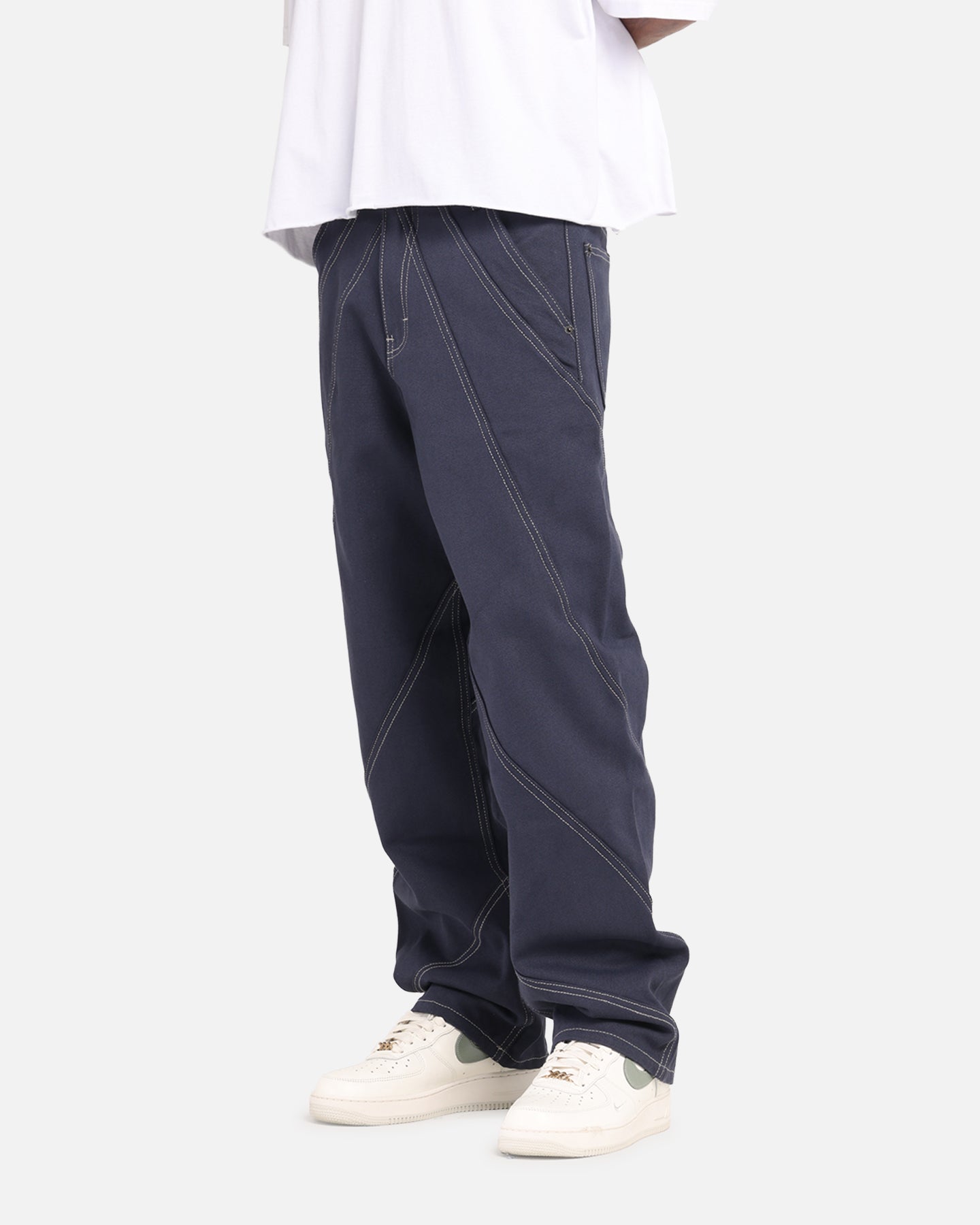 Honor The Gift Racing Panel Pants Navy、mySite、zt4zffjzw