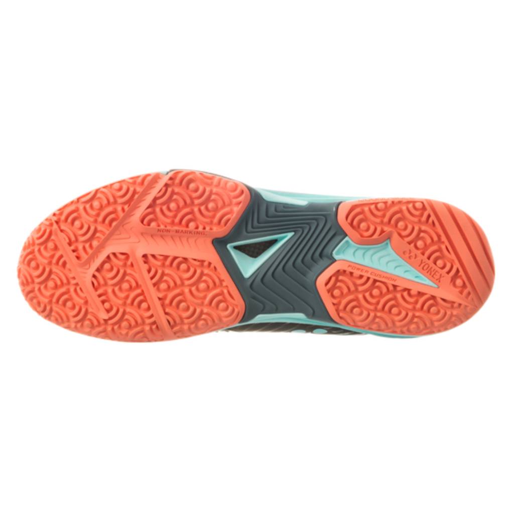 Yonex Power Cushion Sonicage 3 Clay Men's Tennis Shoe (Black/Sky Blue)