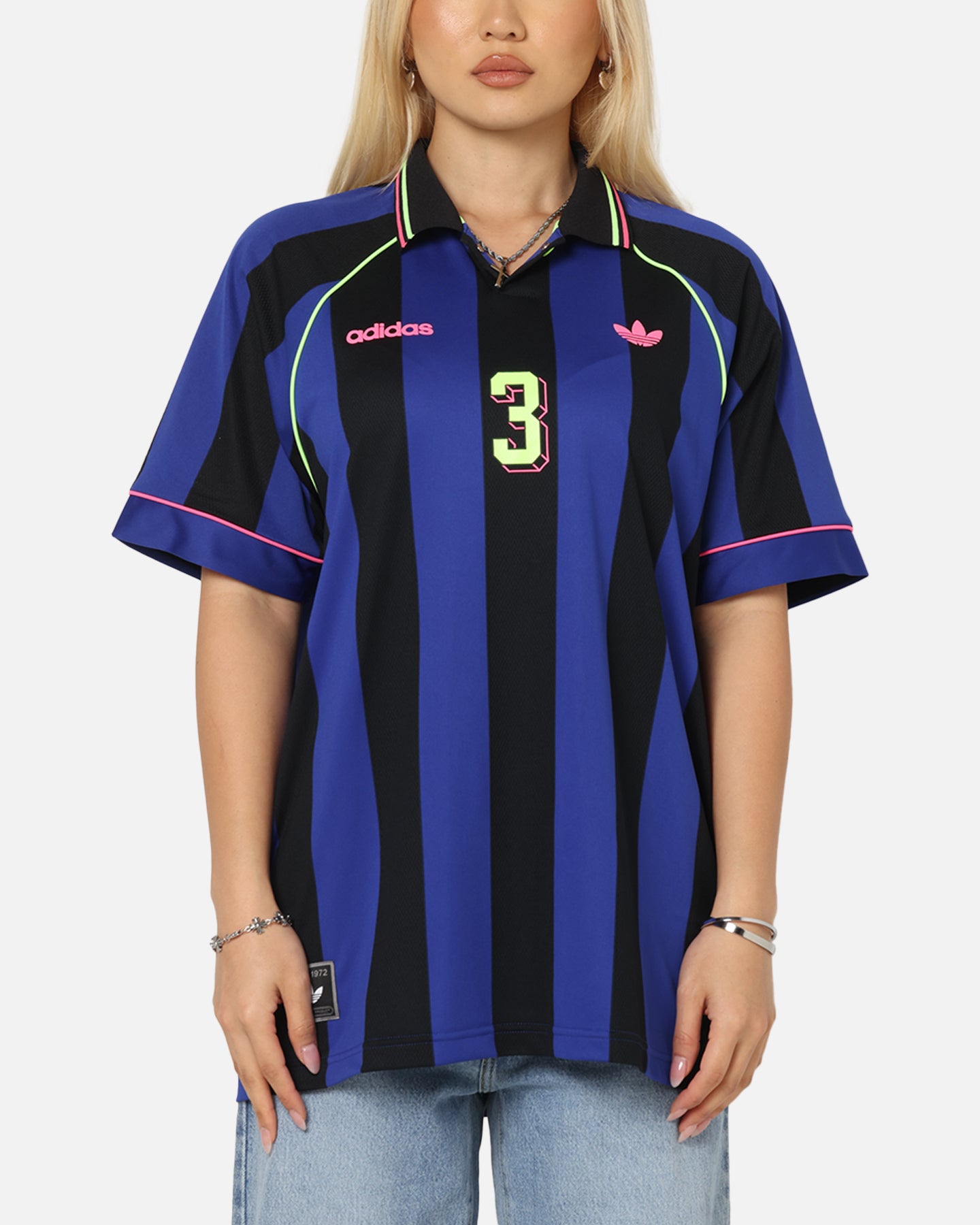 Adidas Jacquard Jersey Blue/Black、mySite、zt4zffjzw