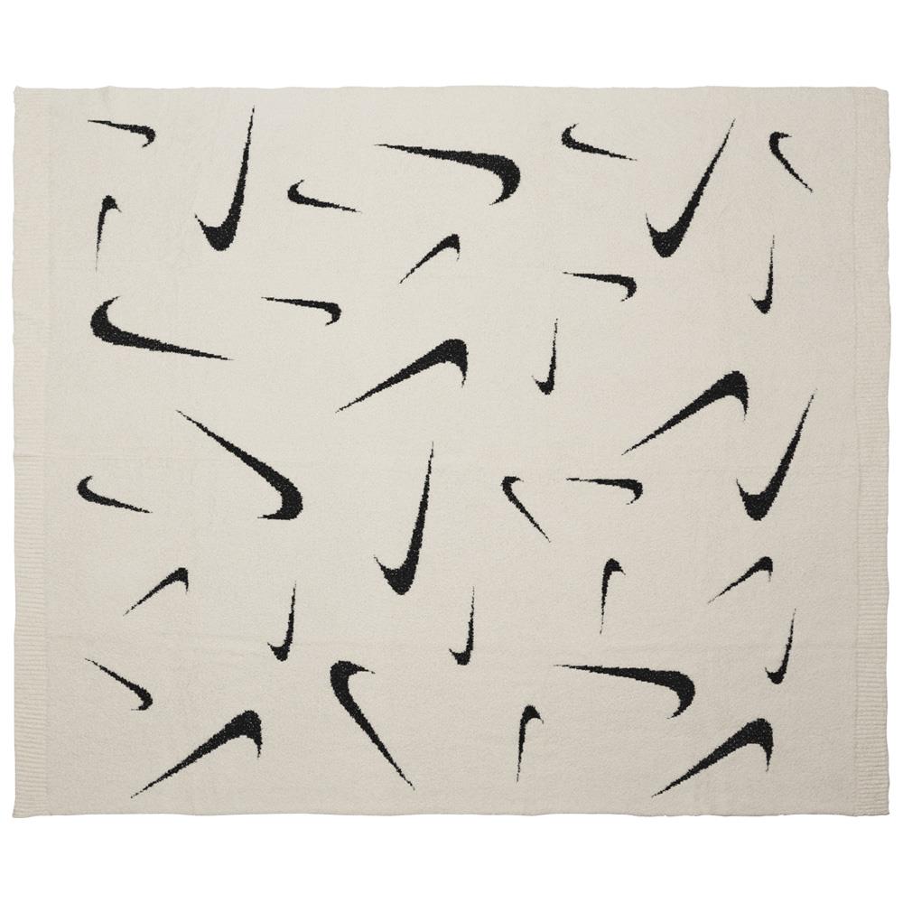 Nike Oversize Bounce Knit Blanket - Light Orewood/Black