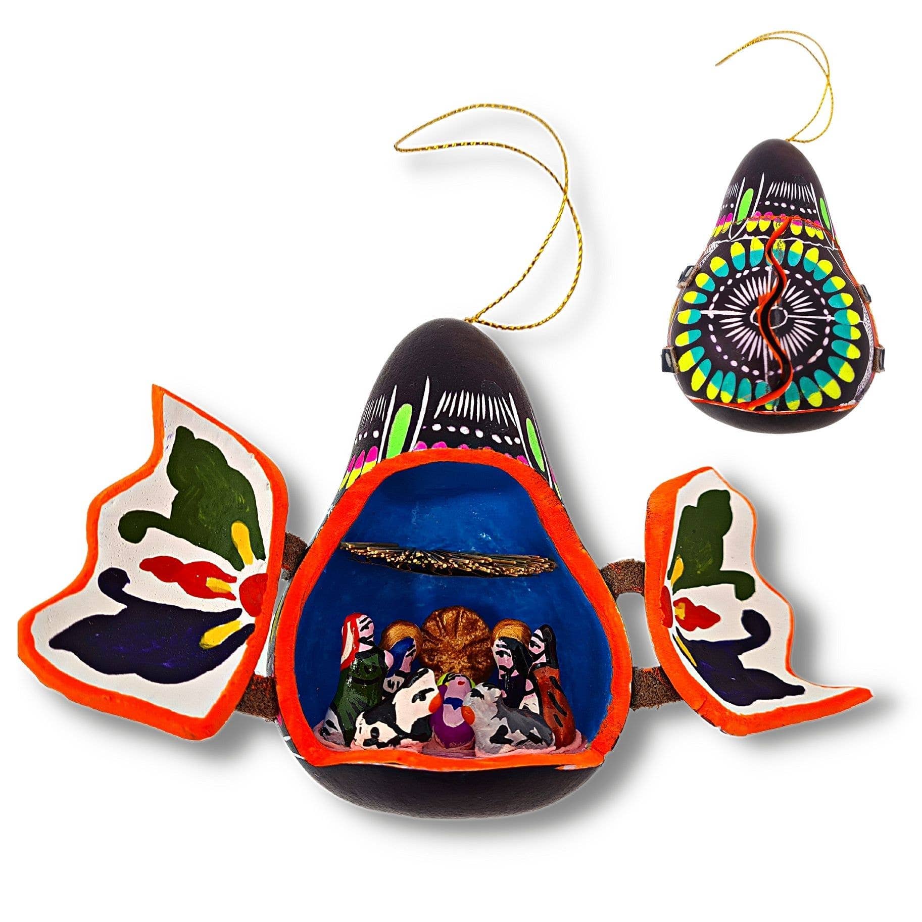 Retablo Nativity gourd、mySite、g9winljtr