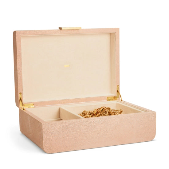  Aerin Shagreen Blush Jewelry Box、mySite、elrpsem3k