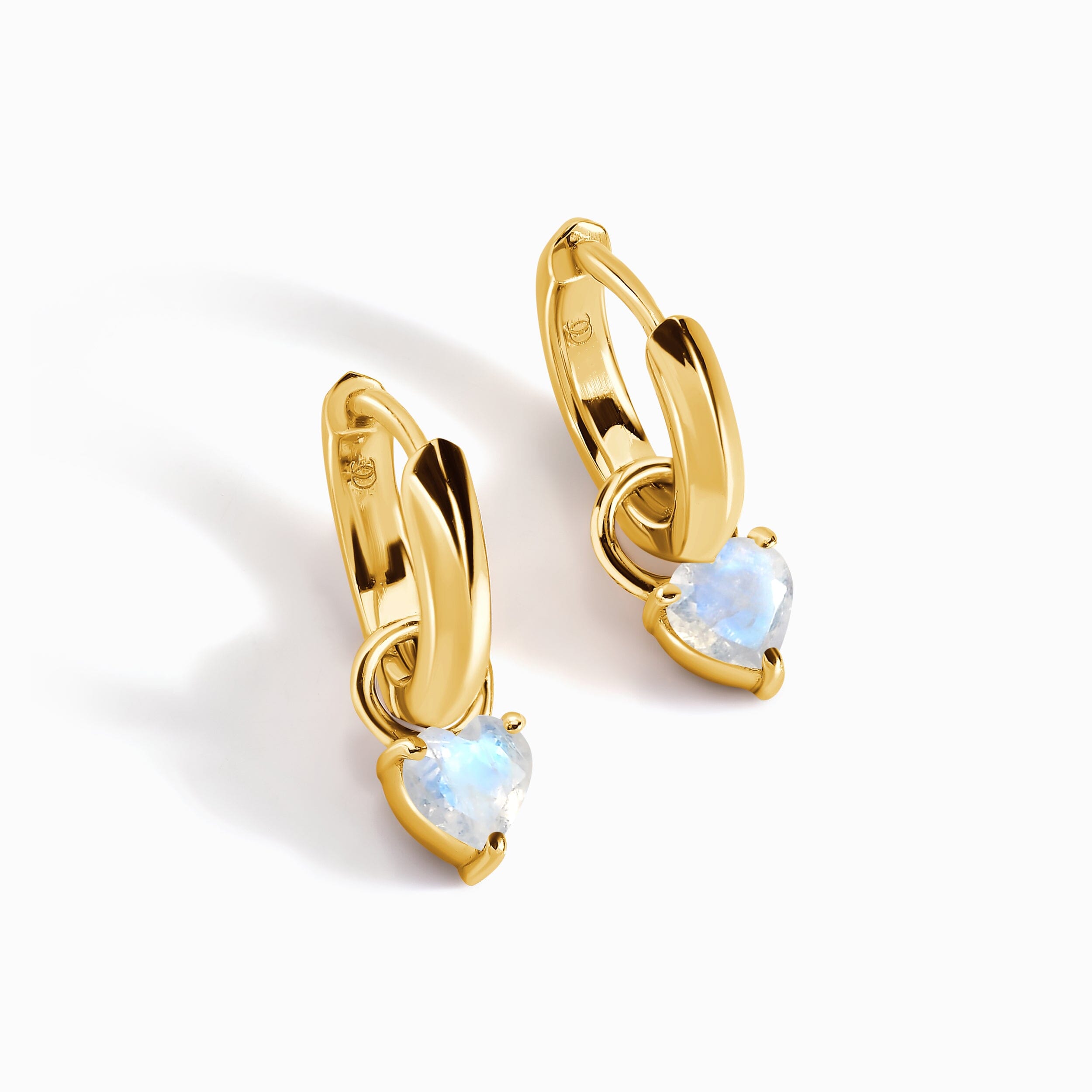 Moonstone Earrings - Love Hoops、mySite、hinf8tx79