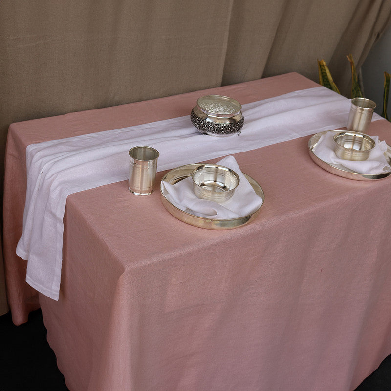 Pure Linen Table Runners | White、mySite、camillekostekn