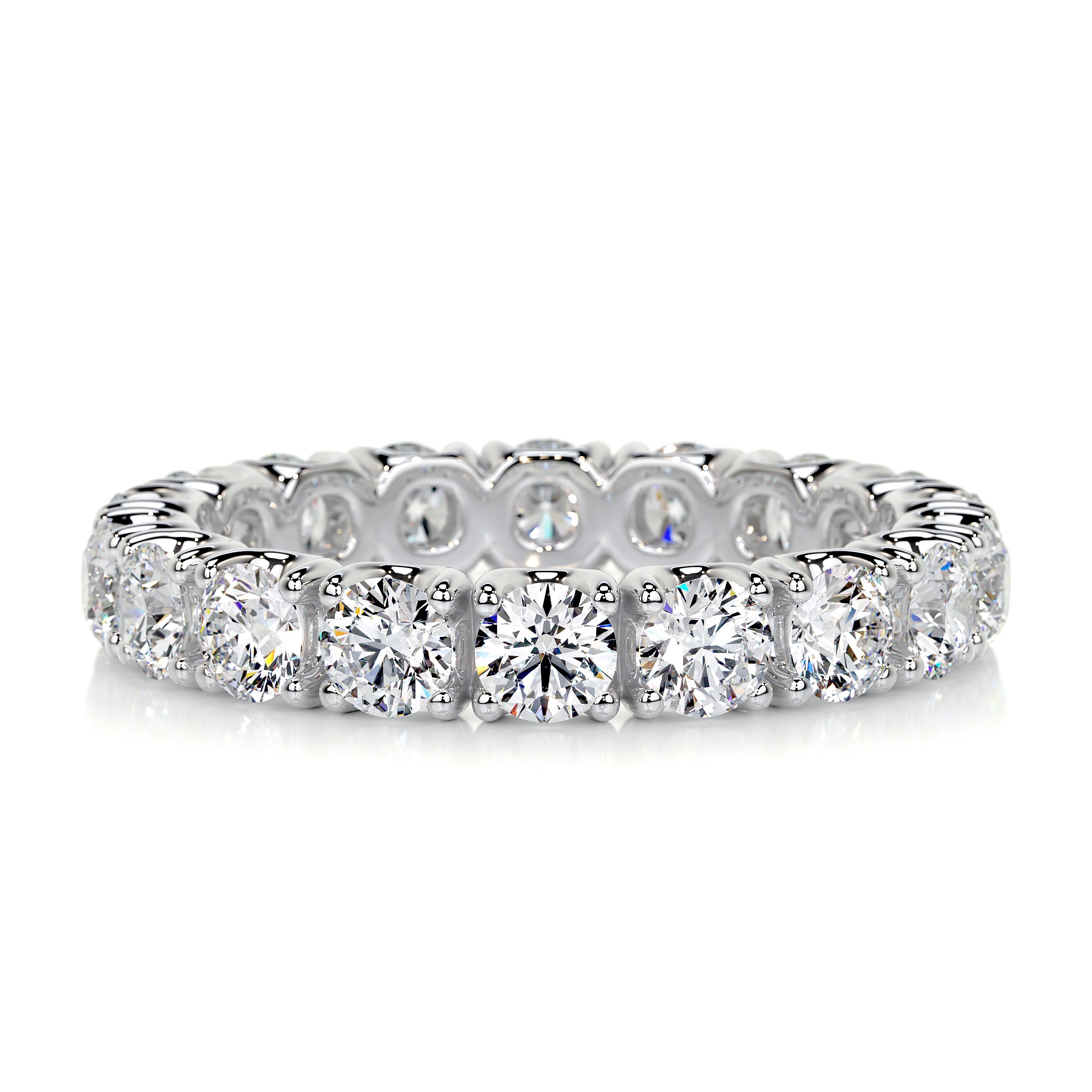 Trinity Eternity Wedding Ring (2.4 Carat) -Platinum、mySite、hinf8tx79