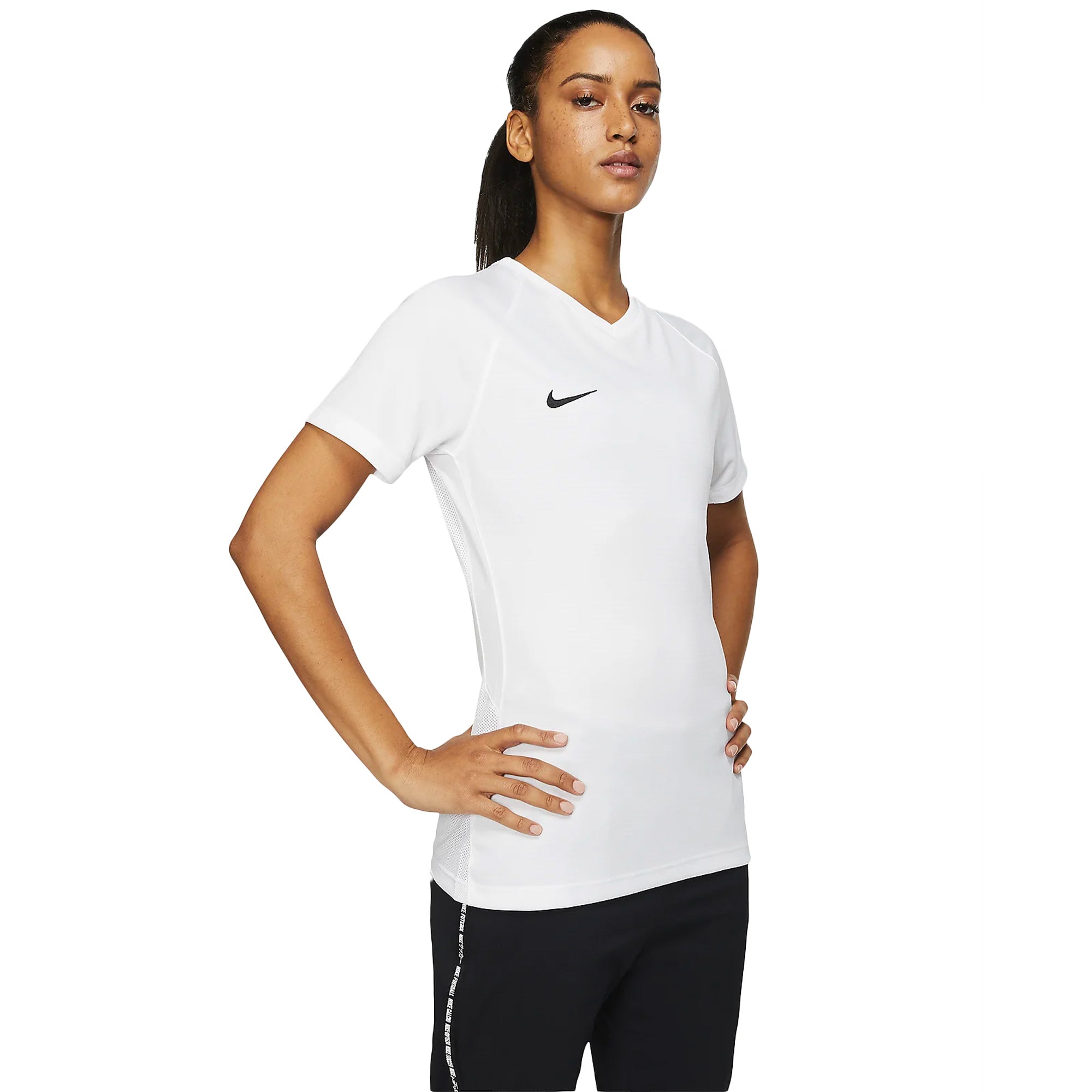 Nike Women's Tiempo Premier Jersey White/Black、mySite、noshort