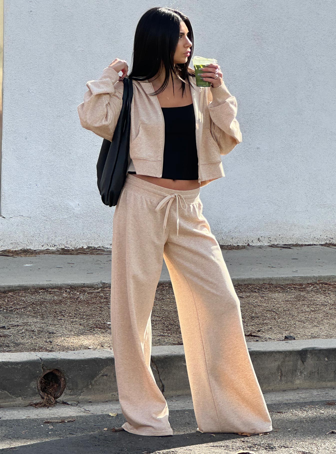 Mindful Low Rise Pant Oat Marle、mySite、solidvoid