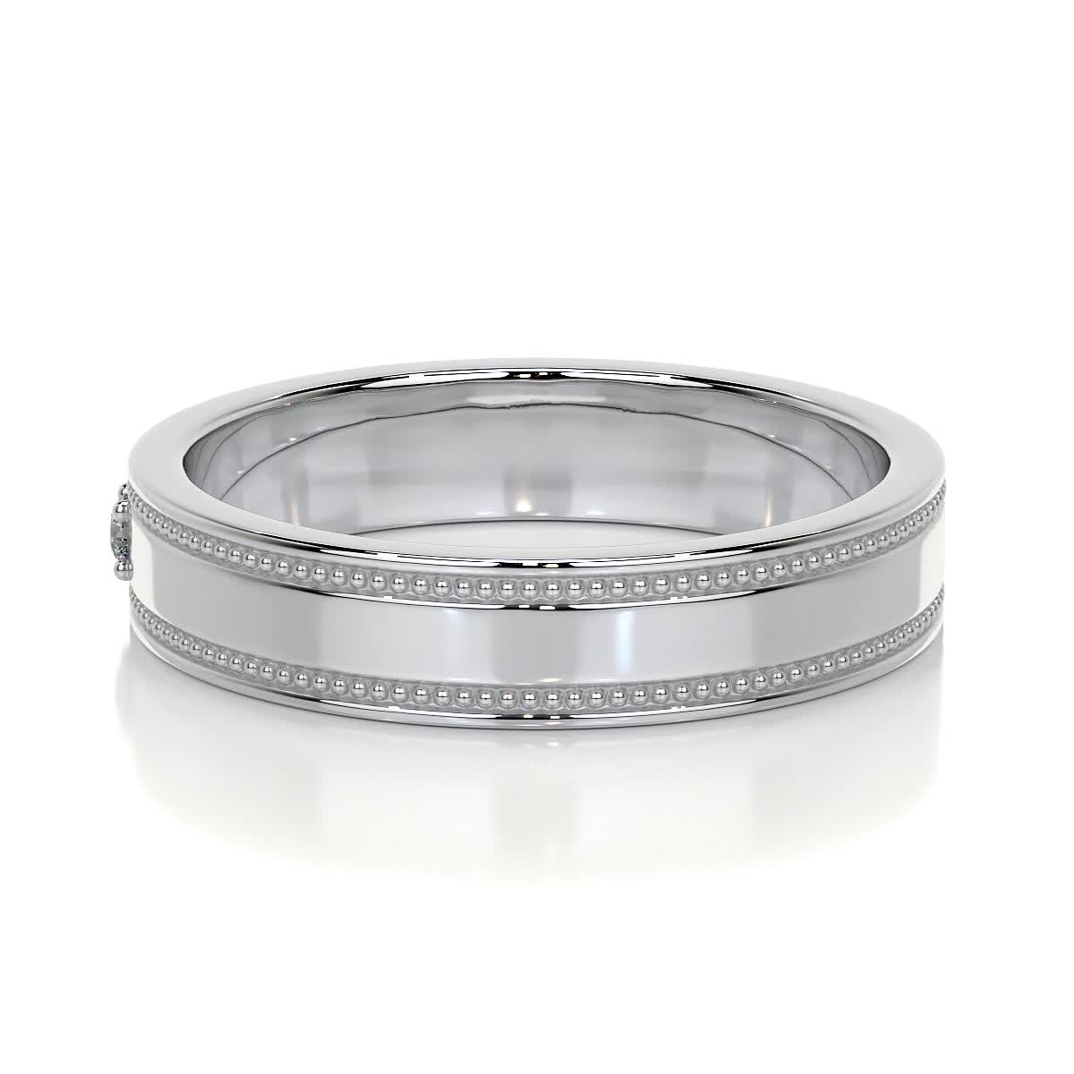 Sherry Diamond Wedding Ring (0.02 Carat) -Platinum、mySite、hinf8tx79