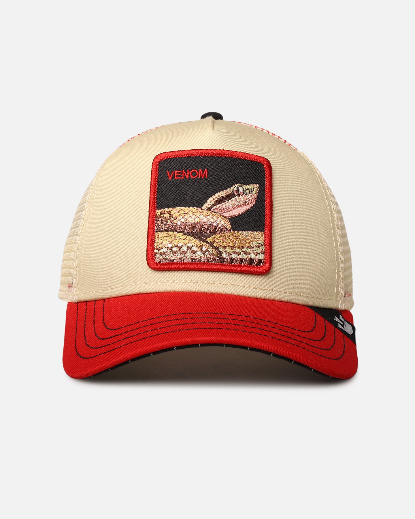 Goorin Bros The Venom Snake Trucker Snapback Beige、mySite、zt4zffjzw