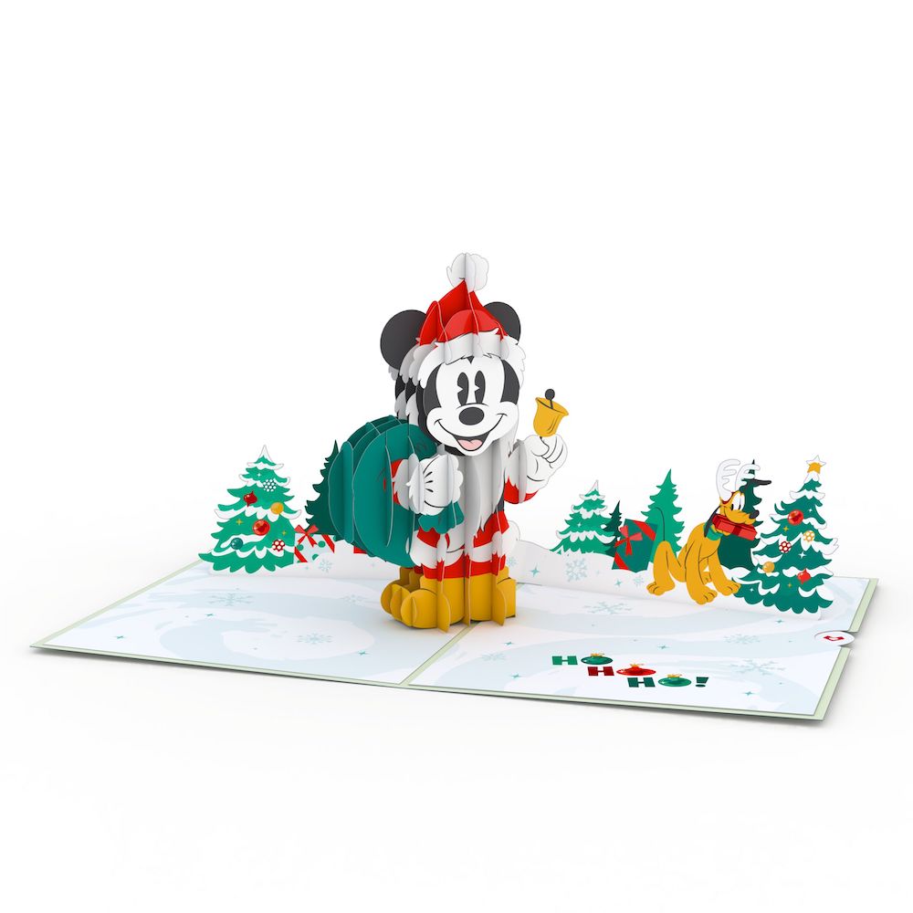 Disney's Mickey Mouse Santa Pop-Up Card、mySite、solidvoid