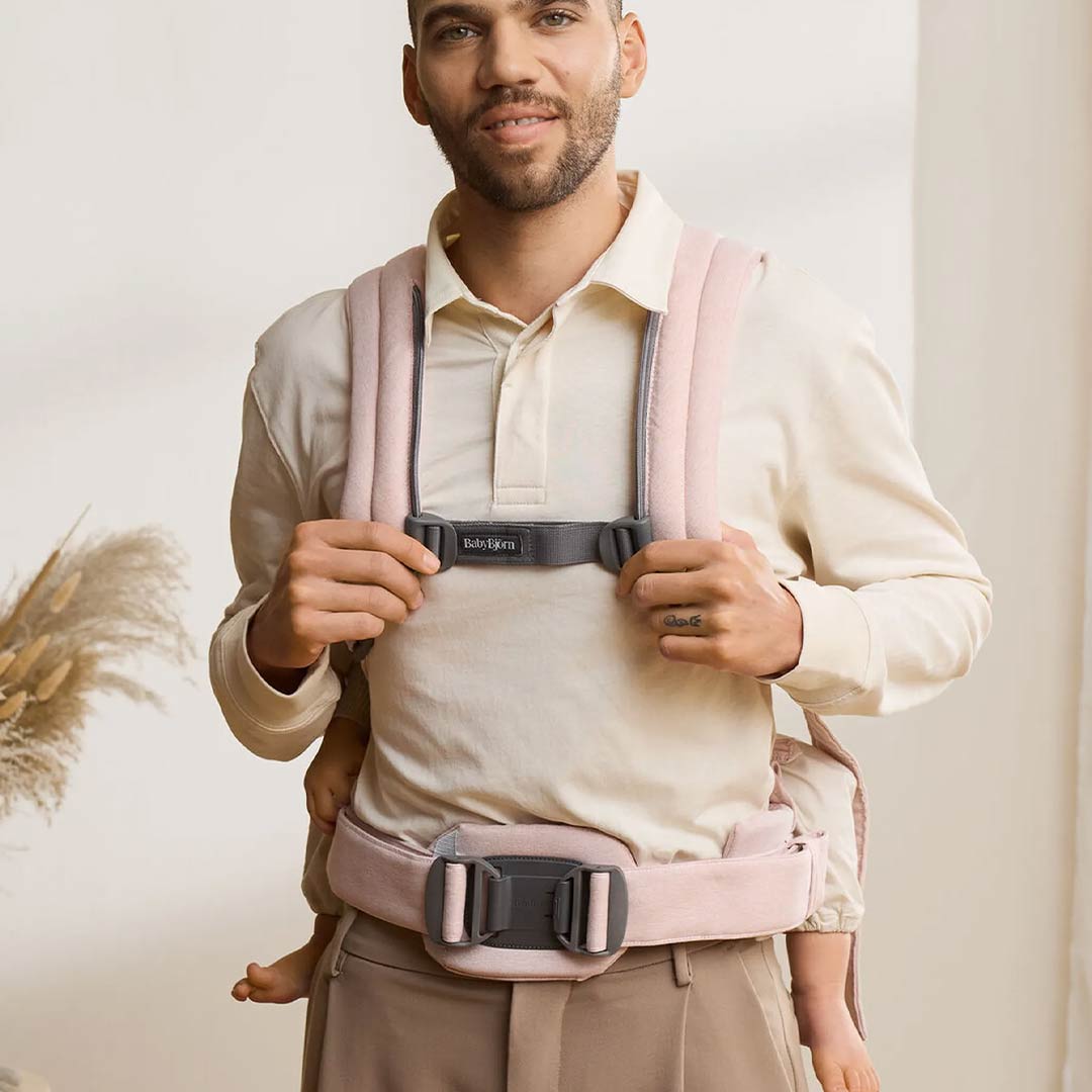  BabyBjörn Harmony Woven Mélange - Light Pink、mySite、merchandisen