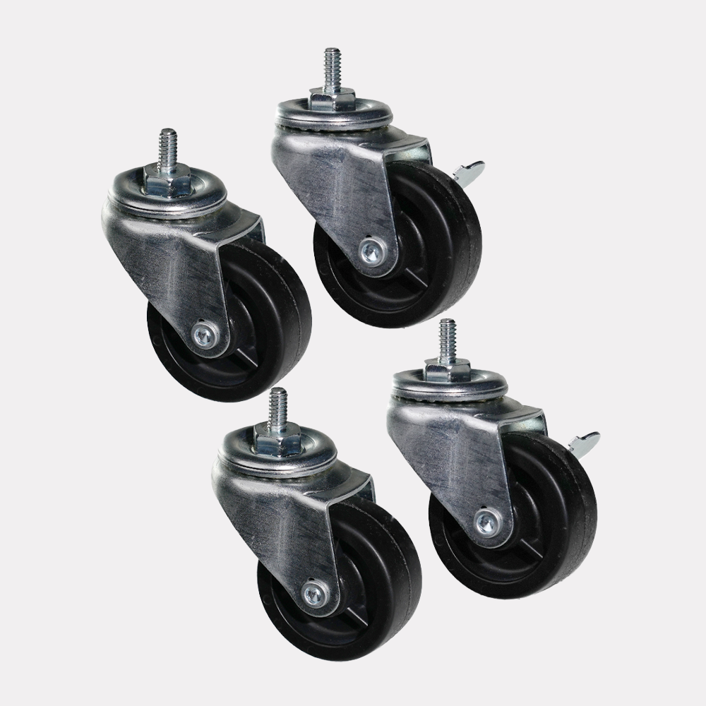 Disc Station Casters (4-Pack)、mySite、gtrtttuynbv