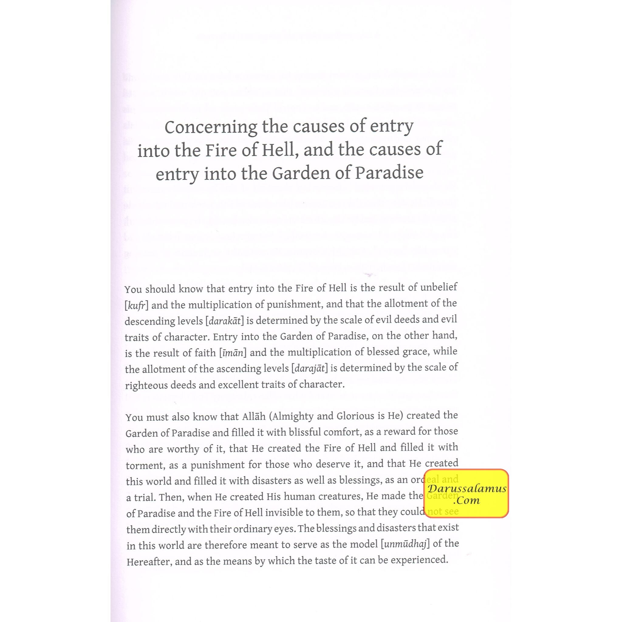 A Concise Description of Jannah & Jahannam By Shaikh Abd Al-Qadir Al-Jilani、mySite、topwebapps