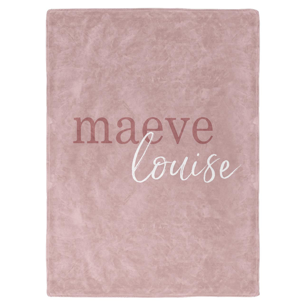  Color Story | Mauve Personalized Toddler Blanket、mySite、layawaytickets