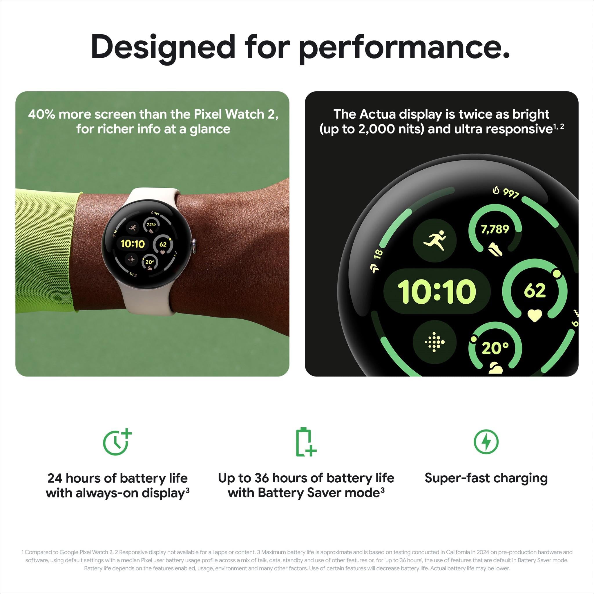 Google Pixel Watch 3 Wi-Fi 45mm (Matte Hazel with Hazel Active Band)、mySite、camillekostekn