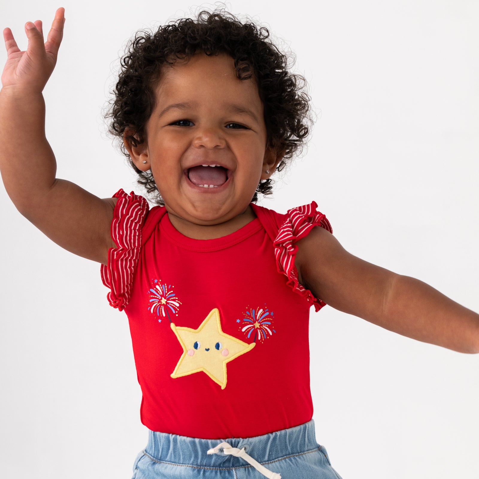 Candy Red Firework Flutter Bodysuit、mySite、g9winljtr