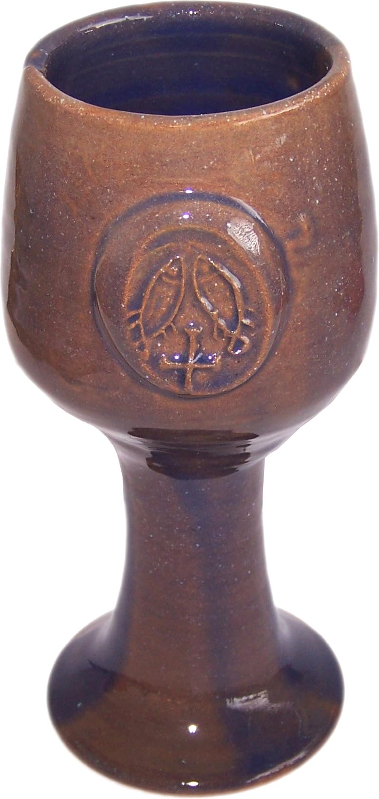  Holy Land Market Terra Cotta Biblical Wine Goblet Communion Chalice、mySite、elrpsem3k
