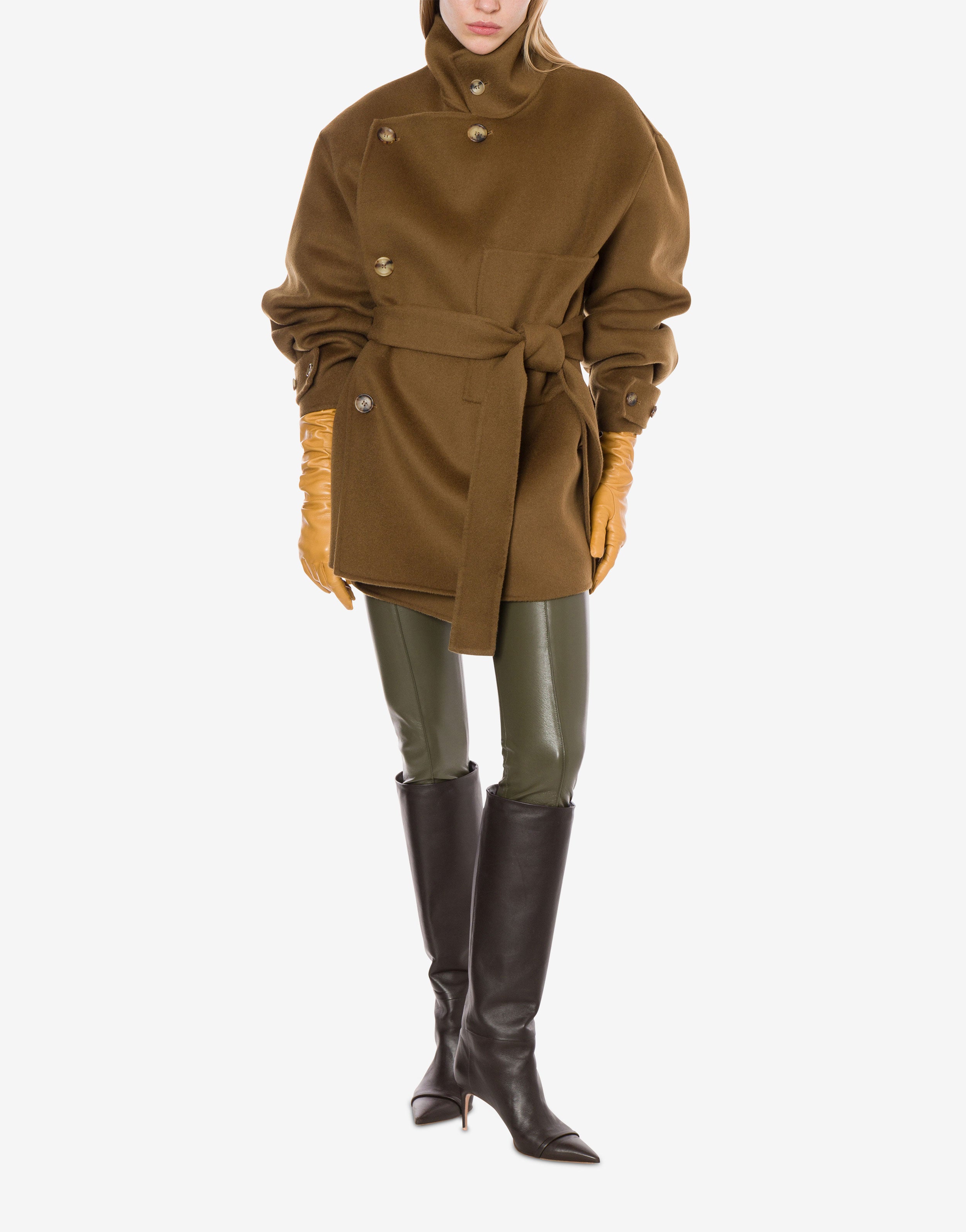 Cappotto in panno di lana double、mySite、aoinhome