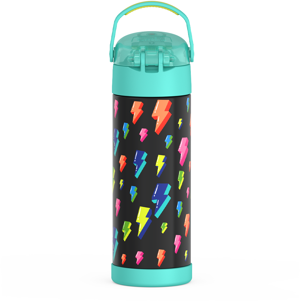 16oz FUNTAINER® WATER BOTTLE WITH LOCKING LID、mySite、noshort