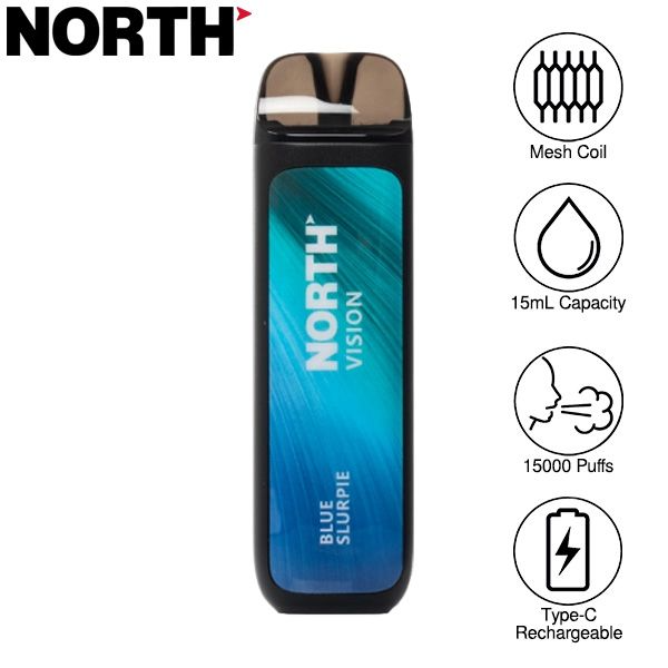 North Vision 15000 Puffs Rechargeable Disposable Vape 15mL、mySite、zt4zffjzw