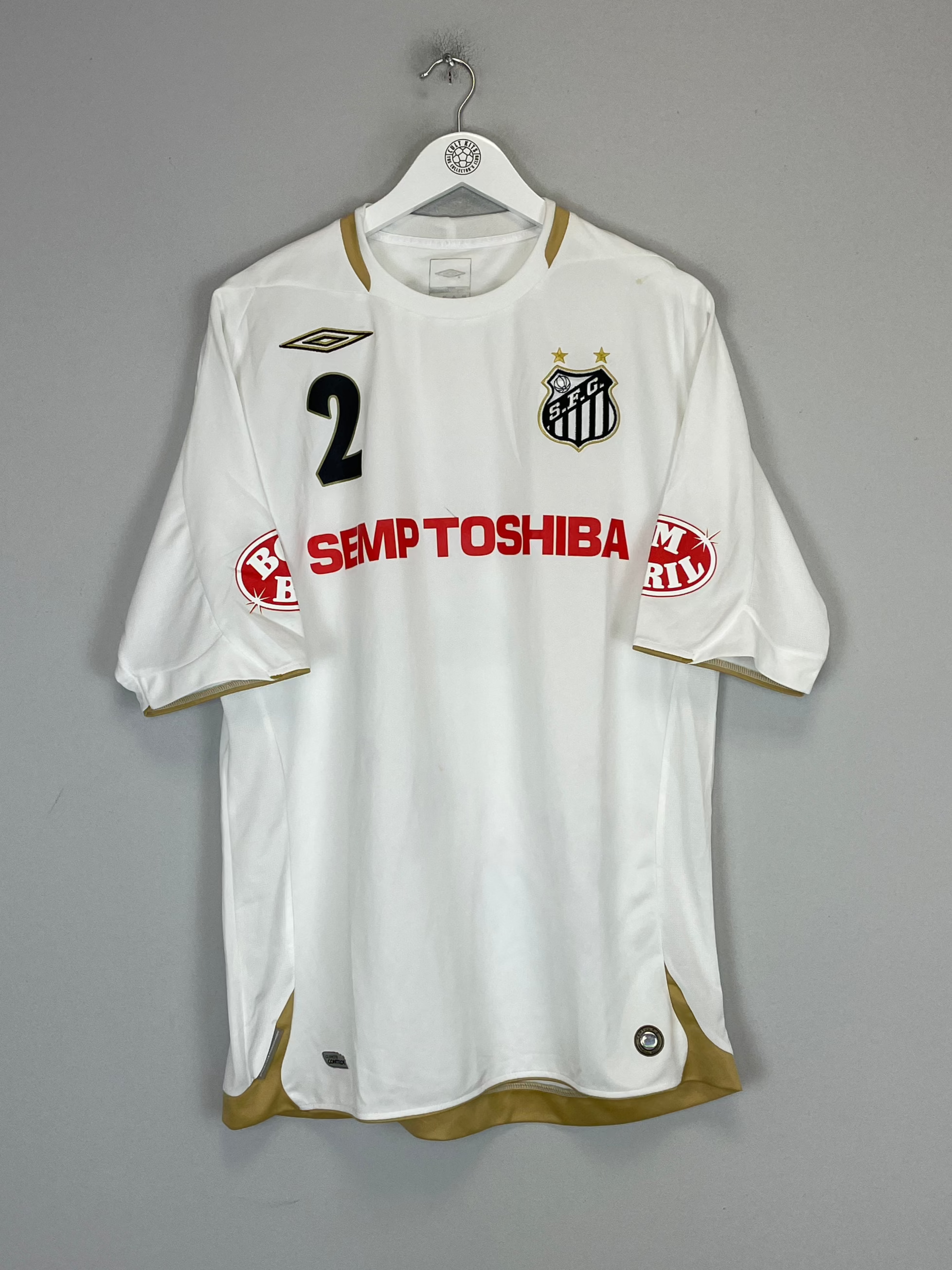 2007/08 SANTOS #2 HOME SHIRT (XL) UMBRO、mySite、sh2007/08 SANTOS #2 HOME SHIRT (XL) UMBRO、mySite、glenpowelloop_name