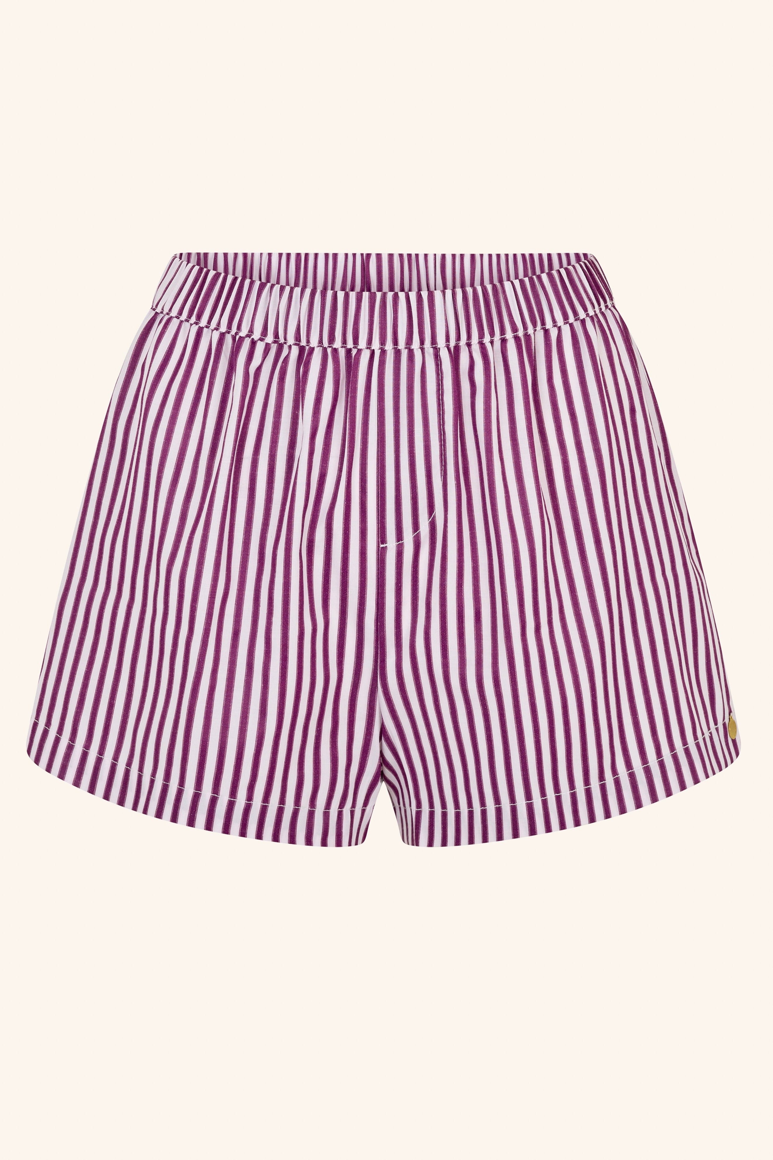 Striped Boxers Plum、mySite、bengalsvssteelers